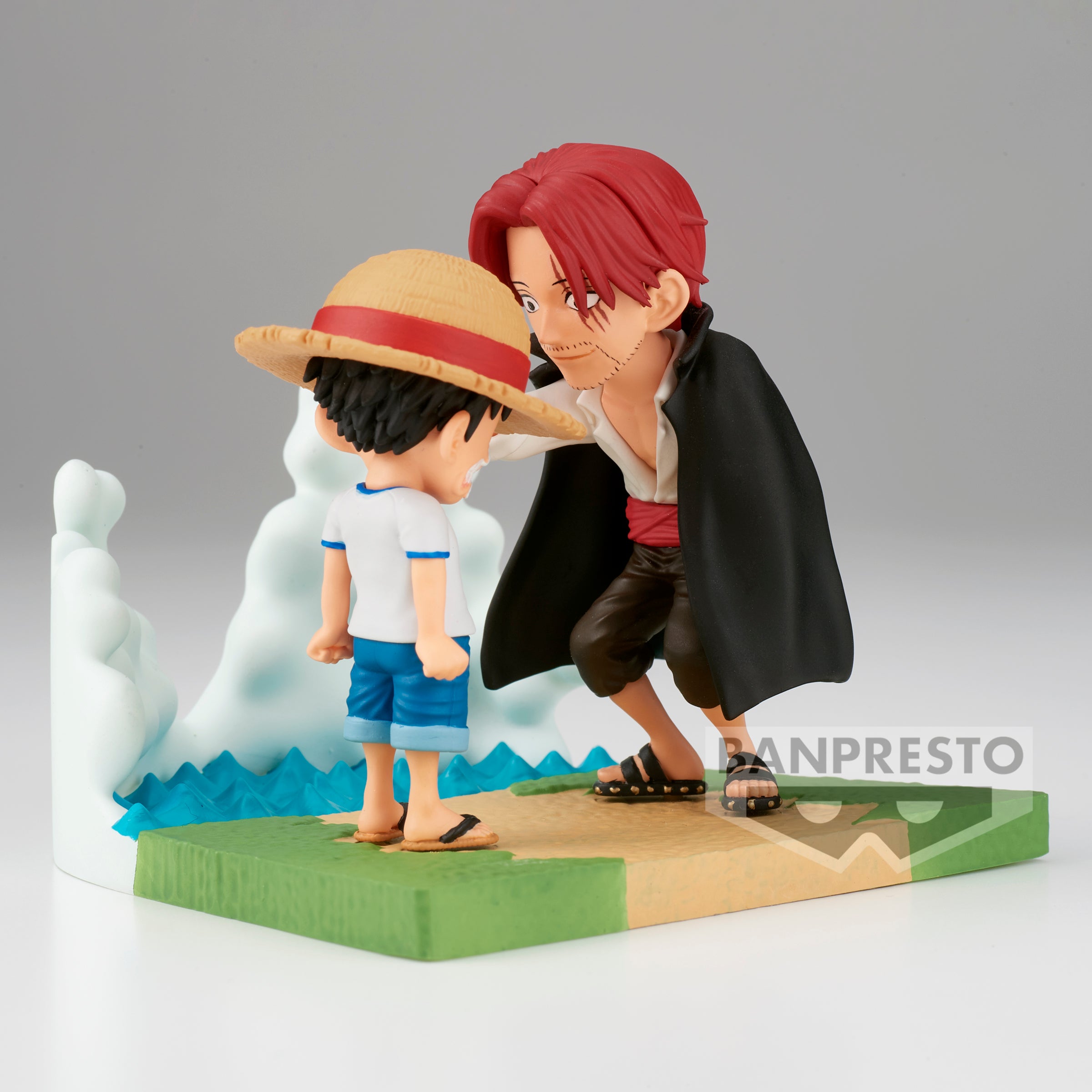 IN-STOCK Banpresto - One Piece World Collectable Figure Log Stories - Monkey D. Luffy & Shanks