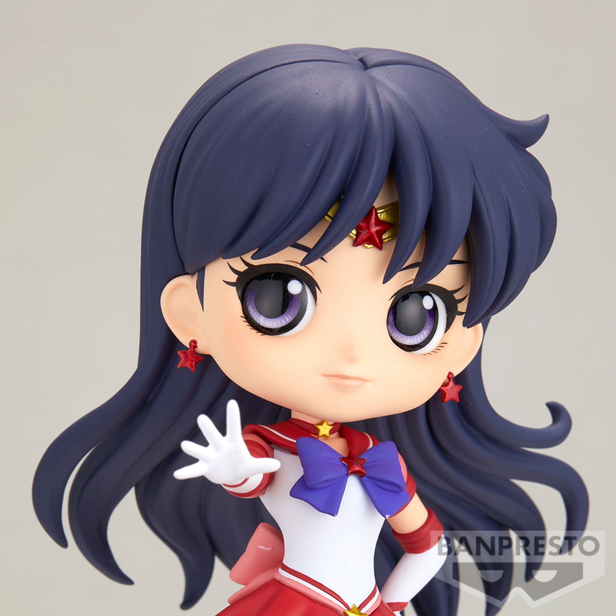 IN-STOCK Banpresto - Pretty Guardian Sailor Moon Cosmos the Movie Q Posket - Eternal Sailor Mars: Ver. A