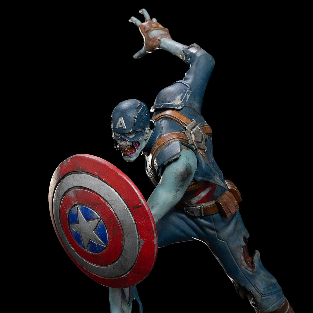 PRE-ORDER What If...? - Zombie Captain America Art Scale 1/10