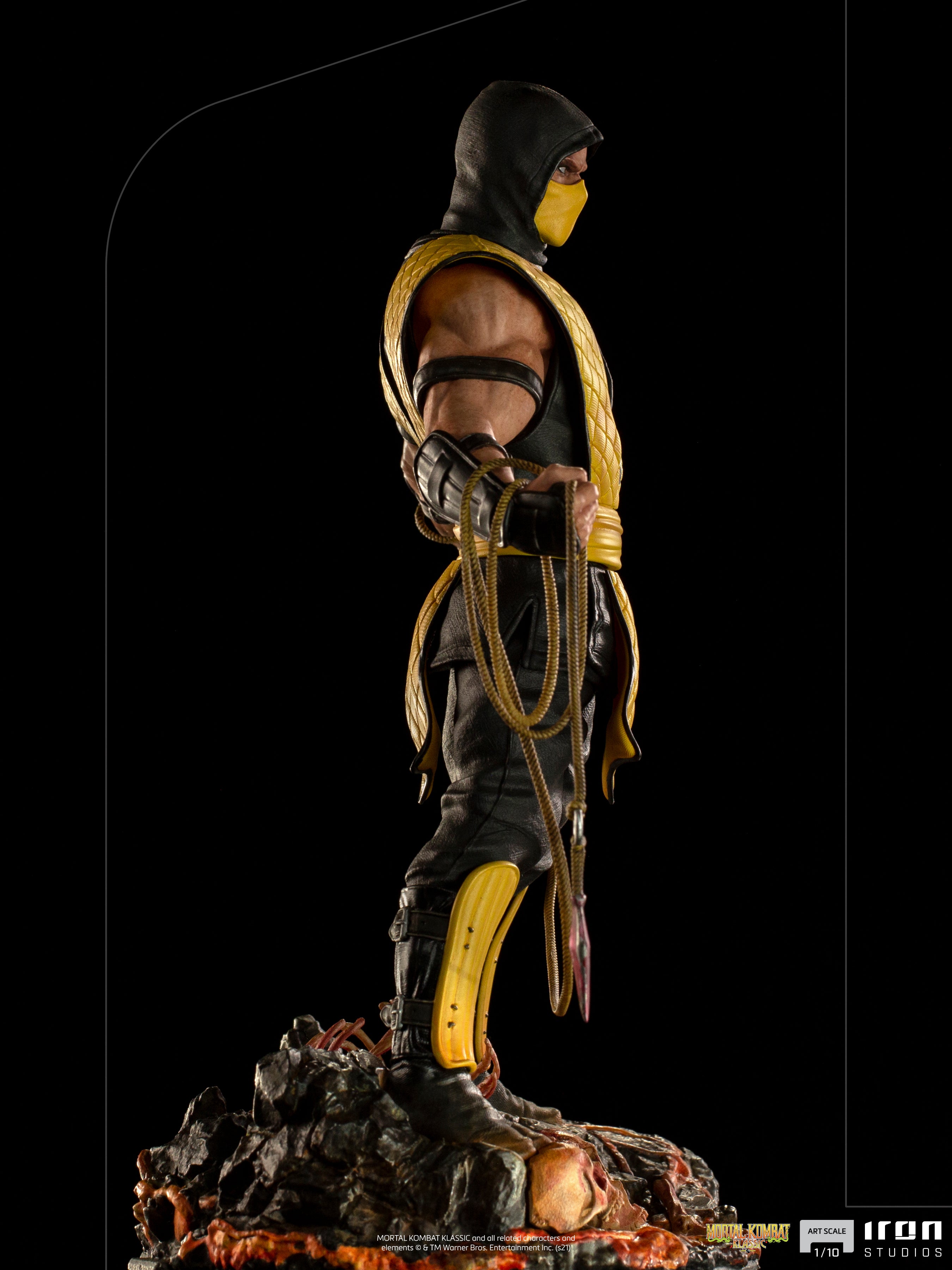 PRE-ORDER Mortal Kombat - Scorpion Art Scale 1/10