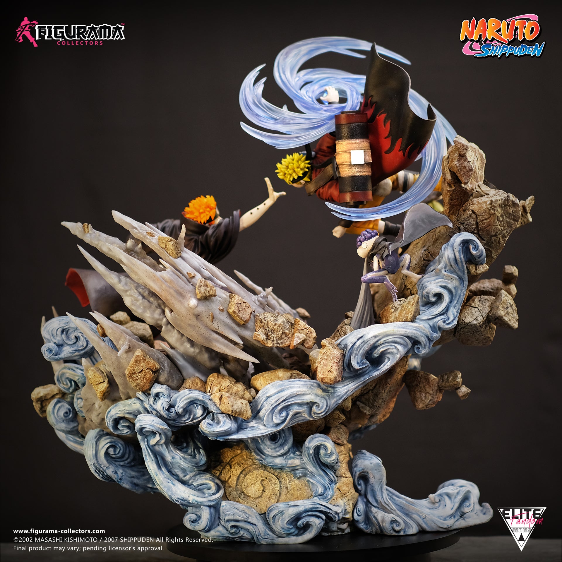 PRE-ORDER Elite Fandom Statue - Naruto Shippuden - Naruto Uzumaki Vs. Pain 1/6