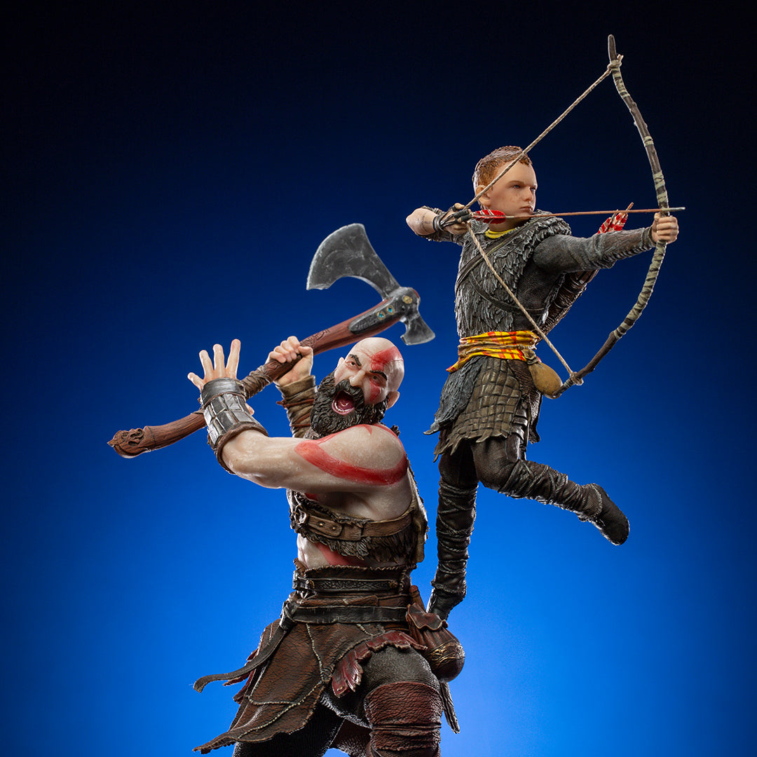 PRE-ORDER God of War - Kratos and Atreus BDS Art Scale 1/10