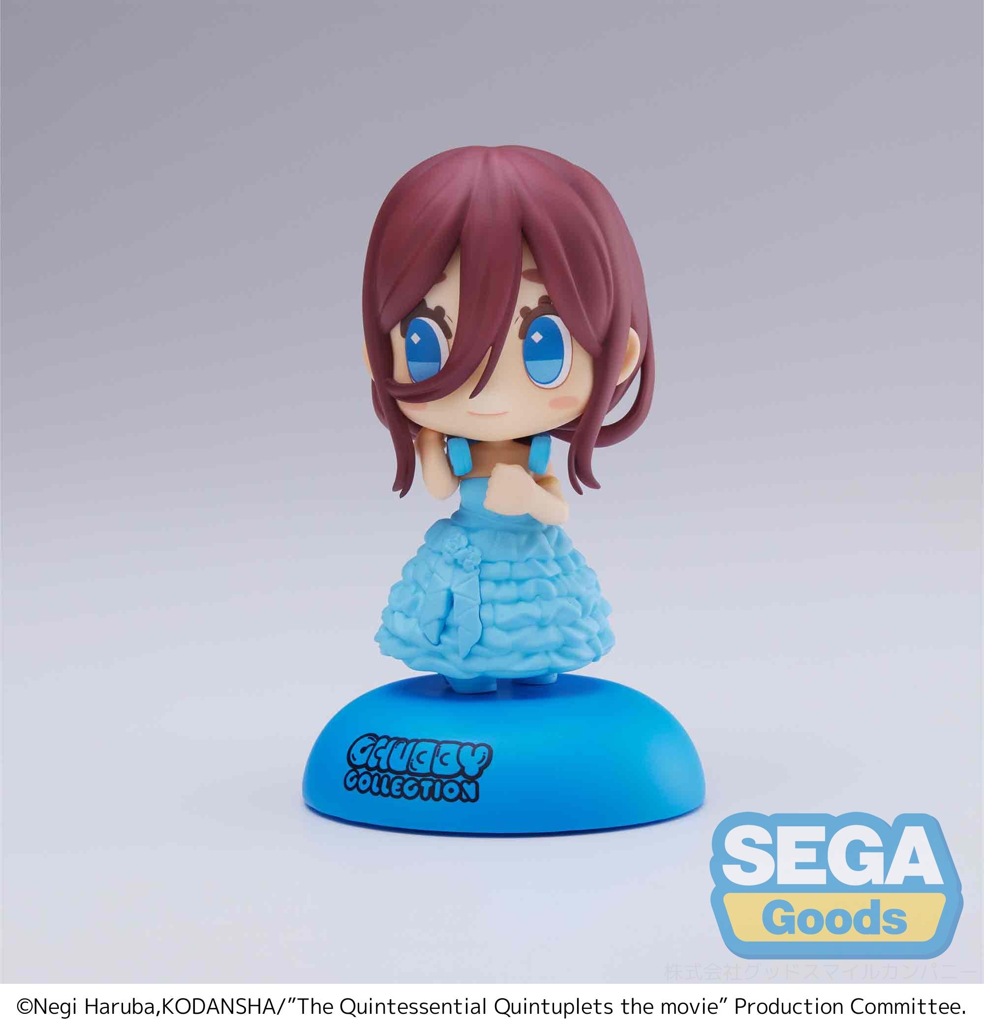 PRE-ORDER The Quintessential Quintuplets The Movie Chubby Collection MP Figure  - Miku Nakano [Set of 2]