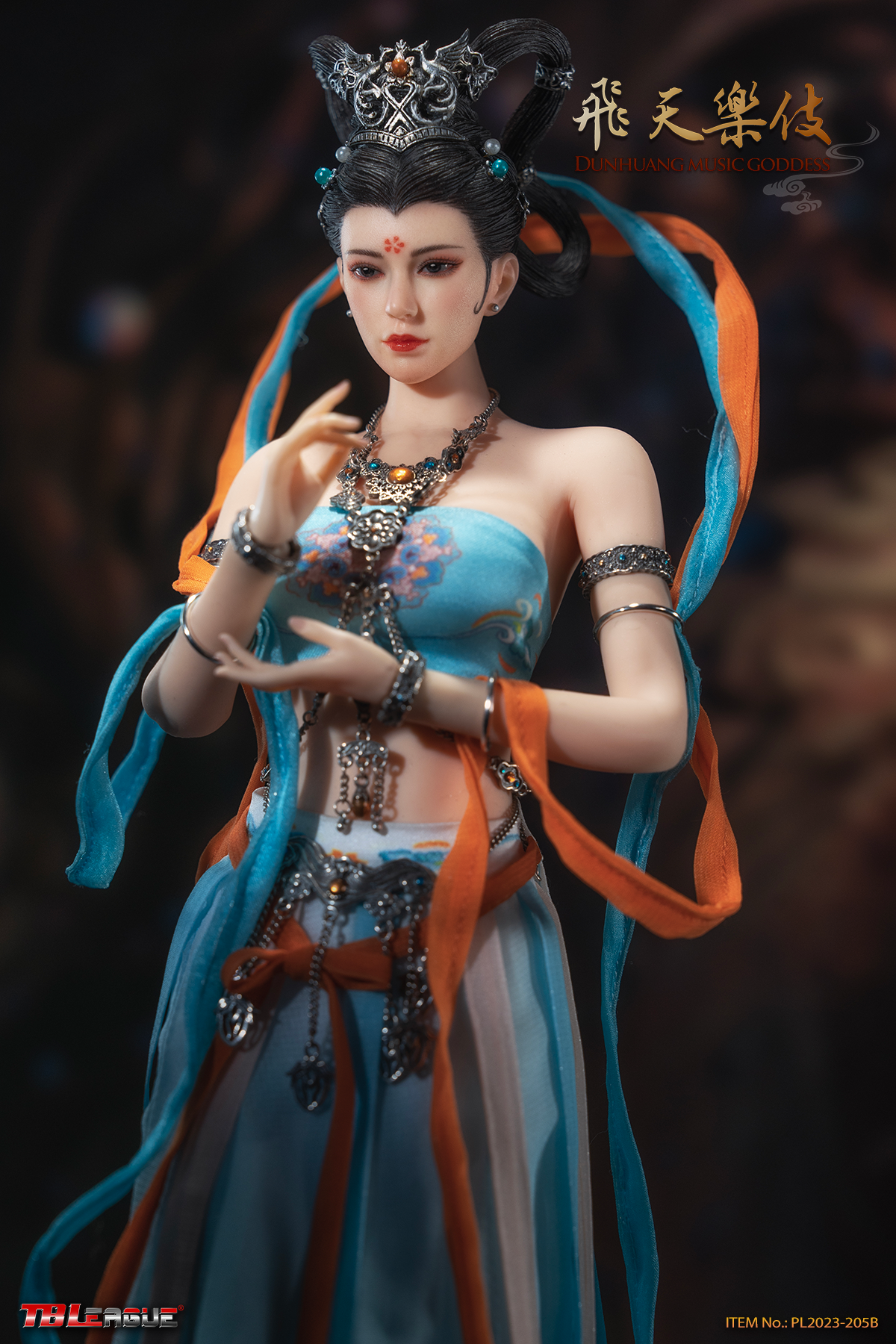 PRE-ORDER Dunhuang Music Goddess: Blue 1/6