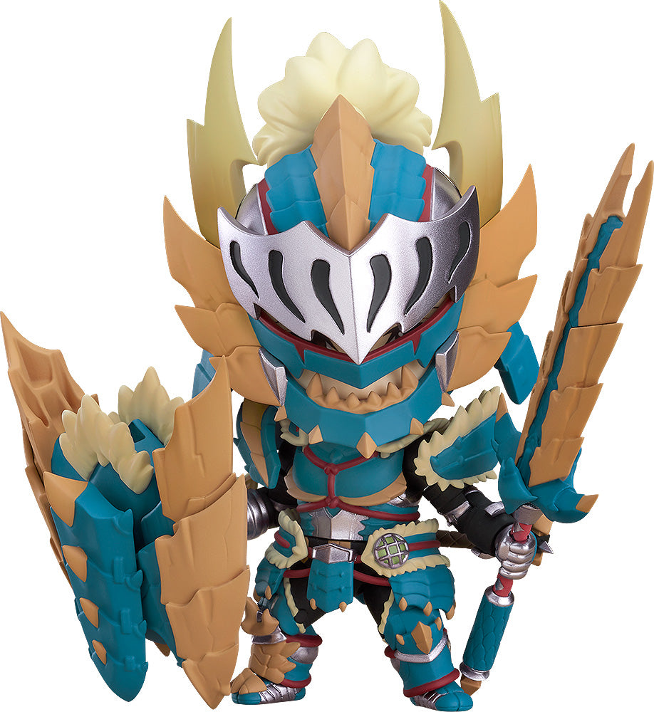 IN-STOCK CAPCOM - Nendoroid 1421 - MONSTER HUNTER WORLD: ICEBORNE - Hunter: Male Zinogre Alpha Armor Ver.