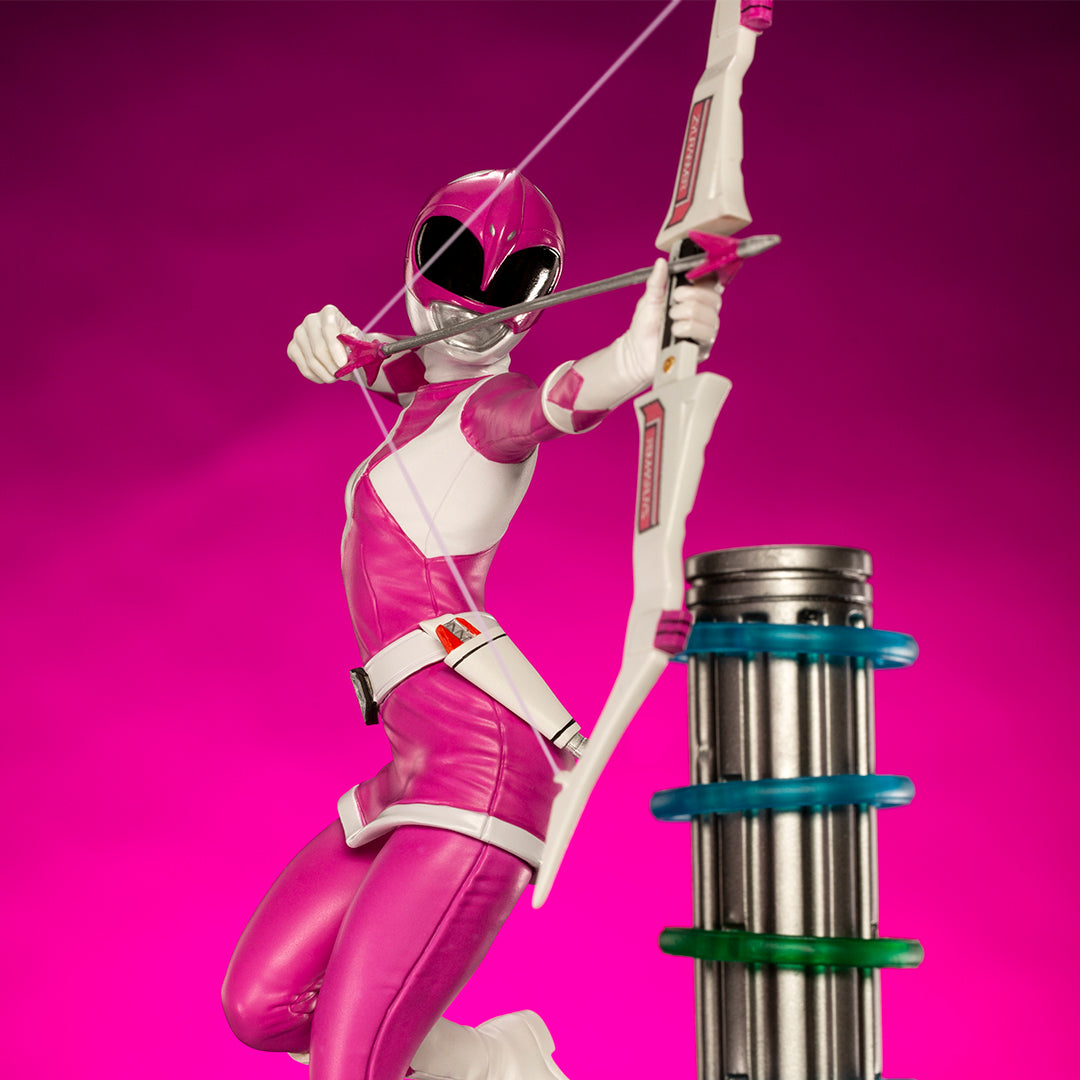 PRE-ORDER Mighty Morphin Power Rangers - Pink Ranger BDS Art Scale 1/10