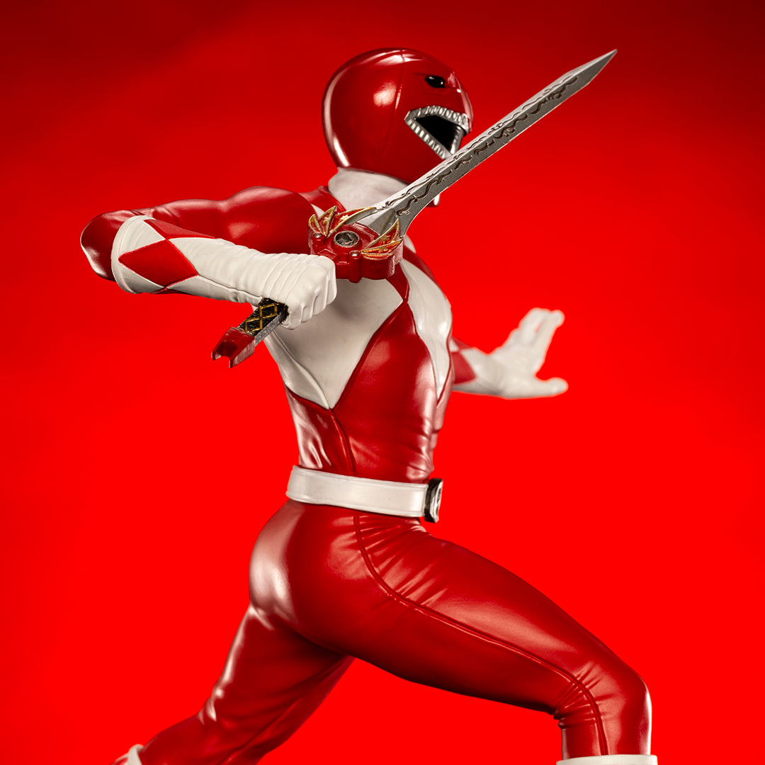 PRE-ORDER Mighty Morphin Power Rangers - Red Ranger BDS Art Scale 1/10