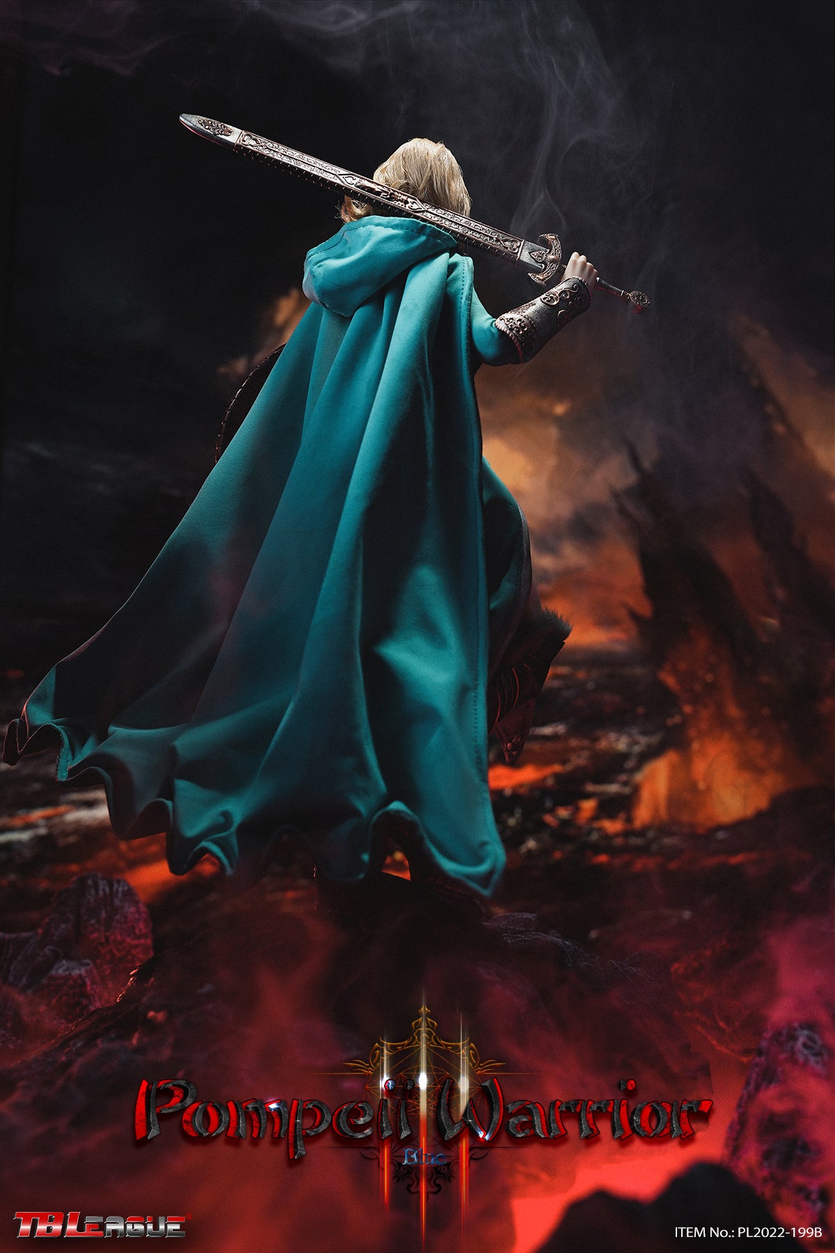 PRE-ORDER Pompeii Warrior: Blue 1/6