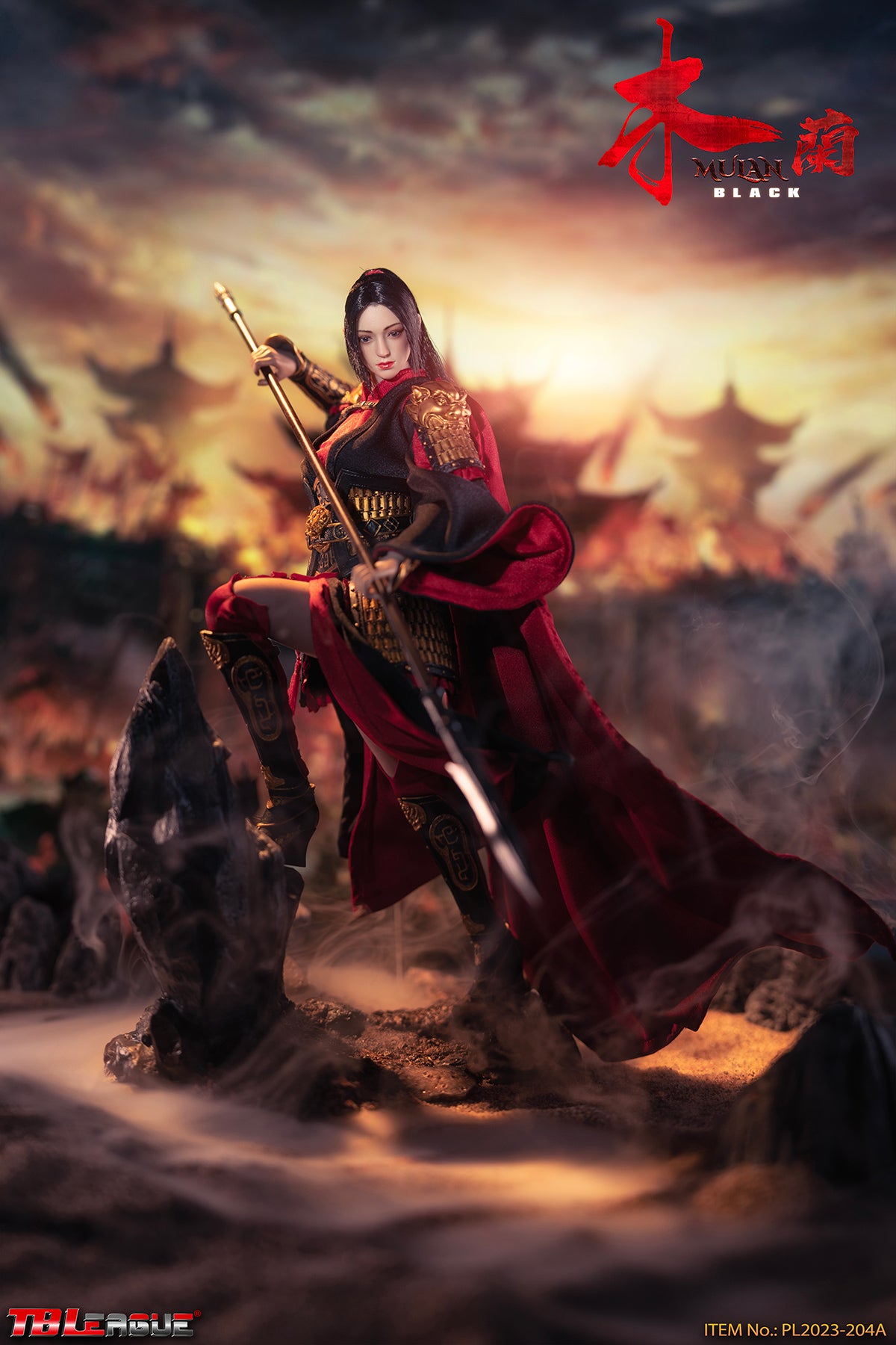 PRE-ORDER Mulan: Black 1/6