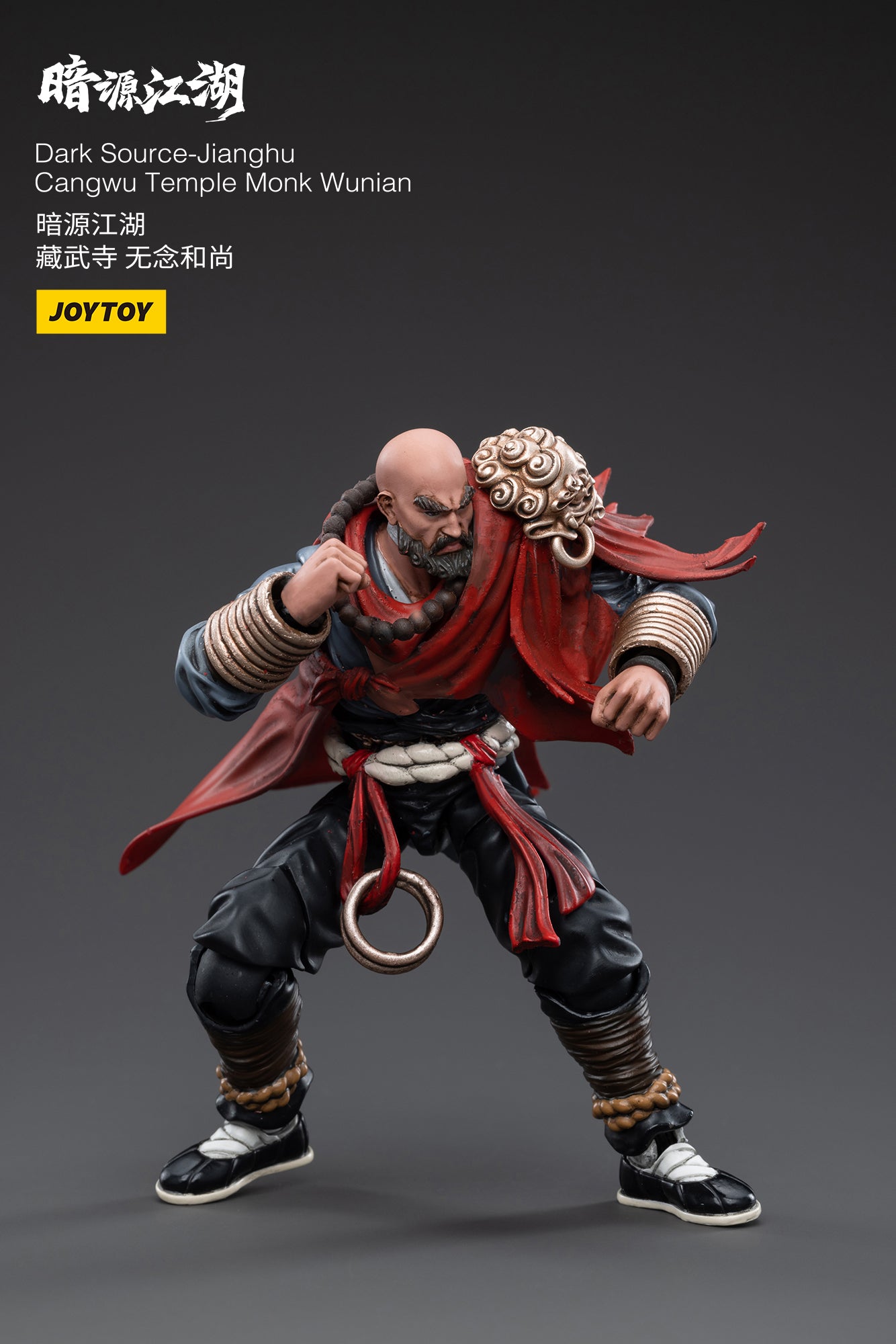 PRE-ORDER Dark Source-Jianghu - Cangwu Temple Monk Wunian 1/18