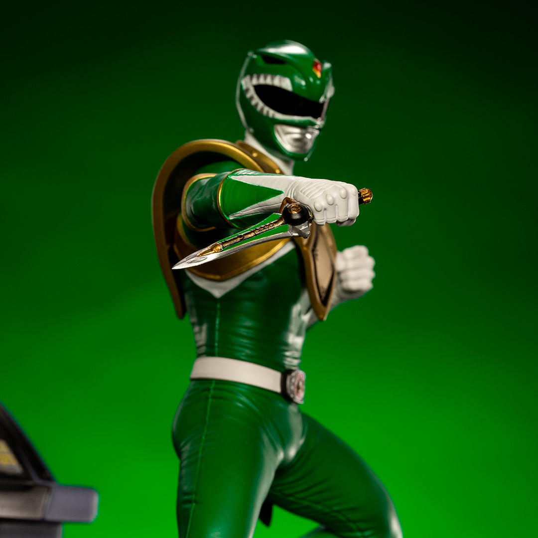 PRE-ORDER Mighty Morphin Power Rangers - Green Ranger BDS Art Scale 1/10