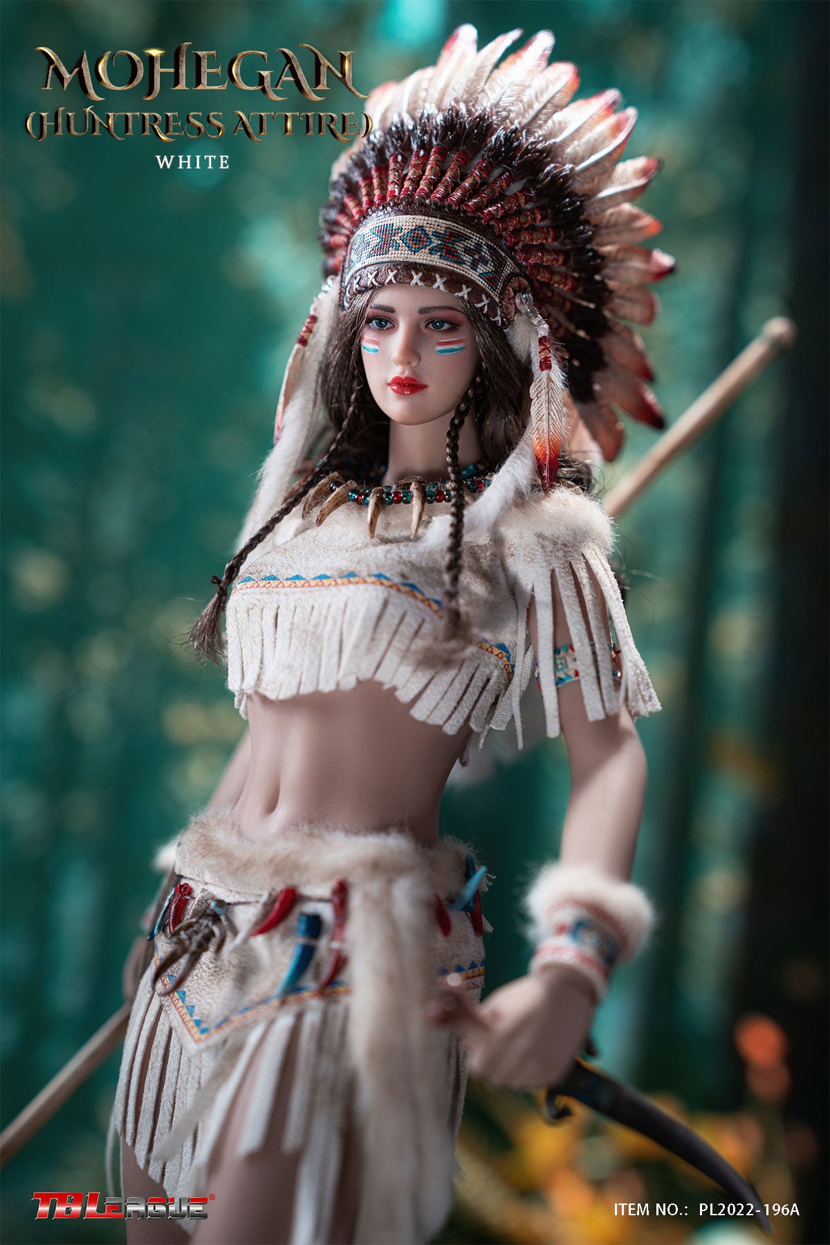 PRE-ORDER Mohegan Huntress: White Ver. 1/6