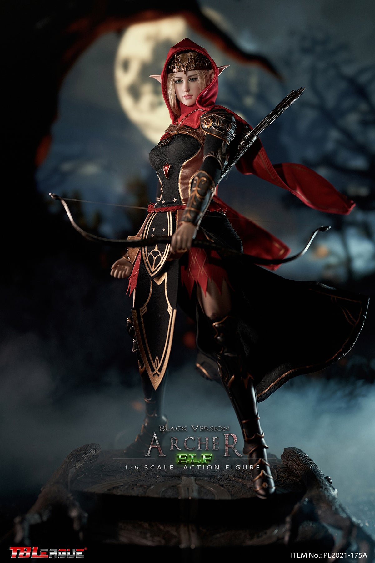 PRE-ORDER Elf Archer: Black 1/6
