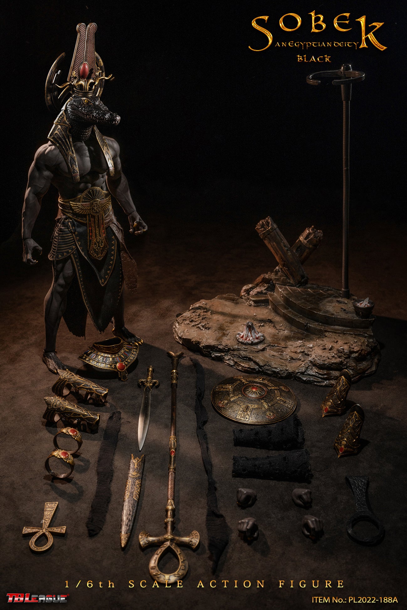 PRE-ORDER Sobek: Black Ver. 1/6