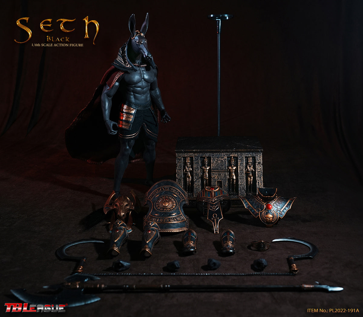 PRE-ORDER Seth: Black 1/6