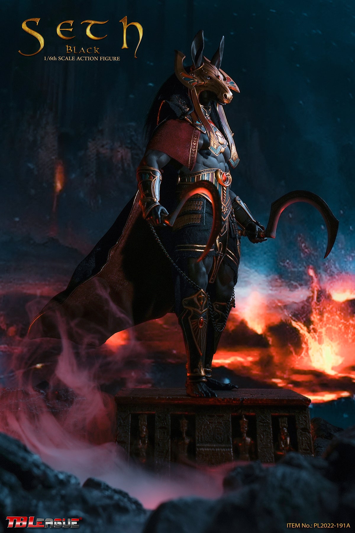 PRE-ORDER Seth: Black 1/6