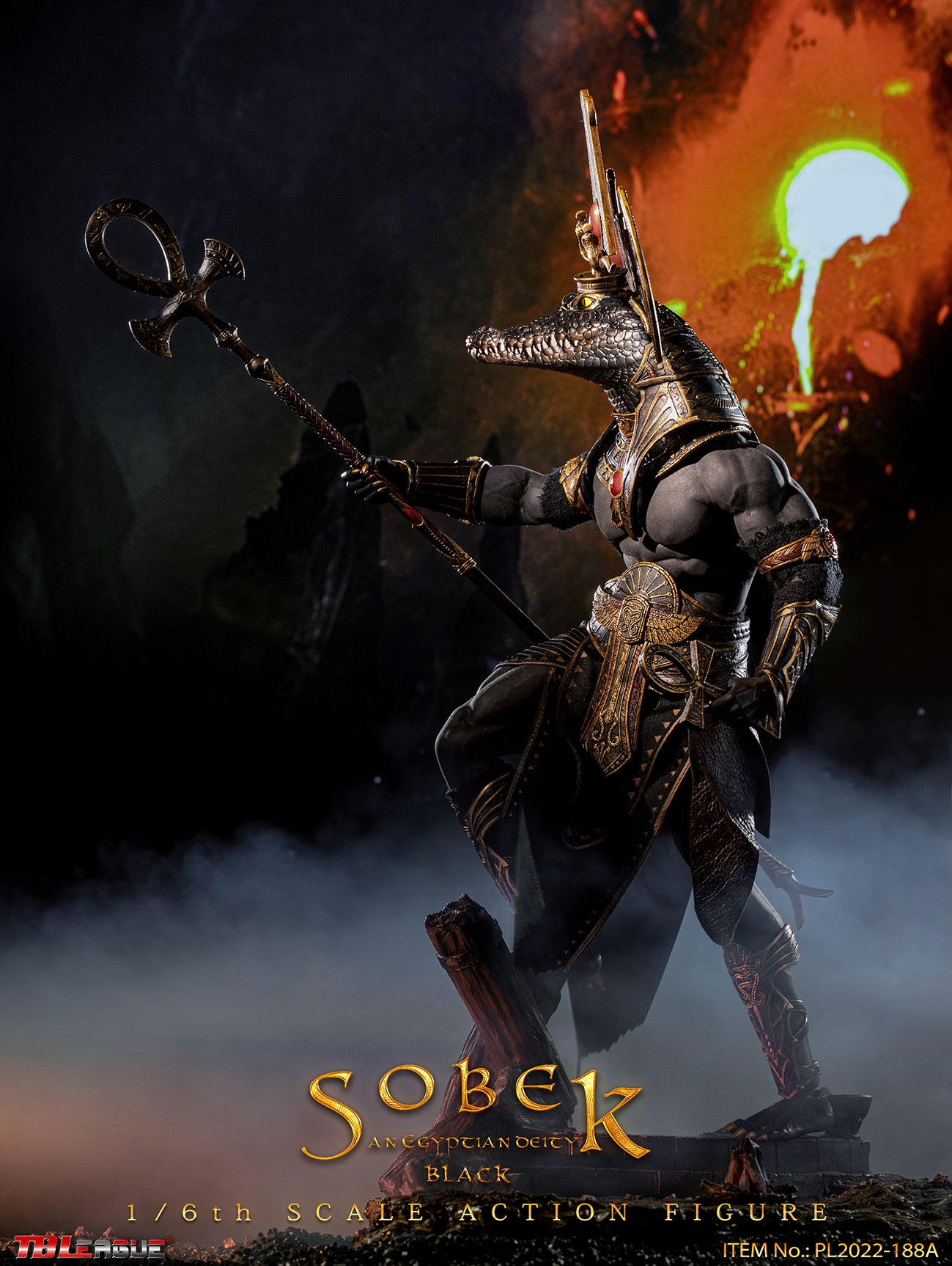 PRE-ORDER Sobek: Black Ver. 1/6