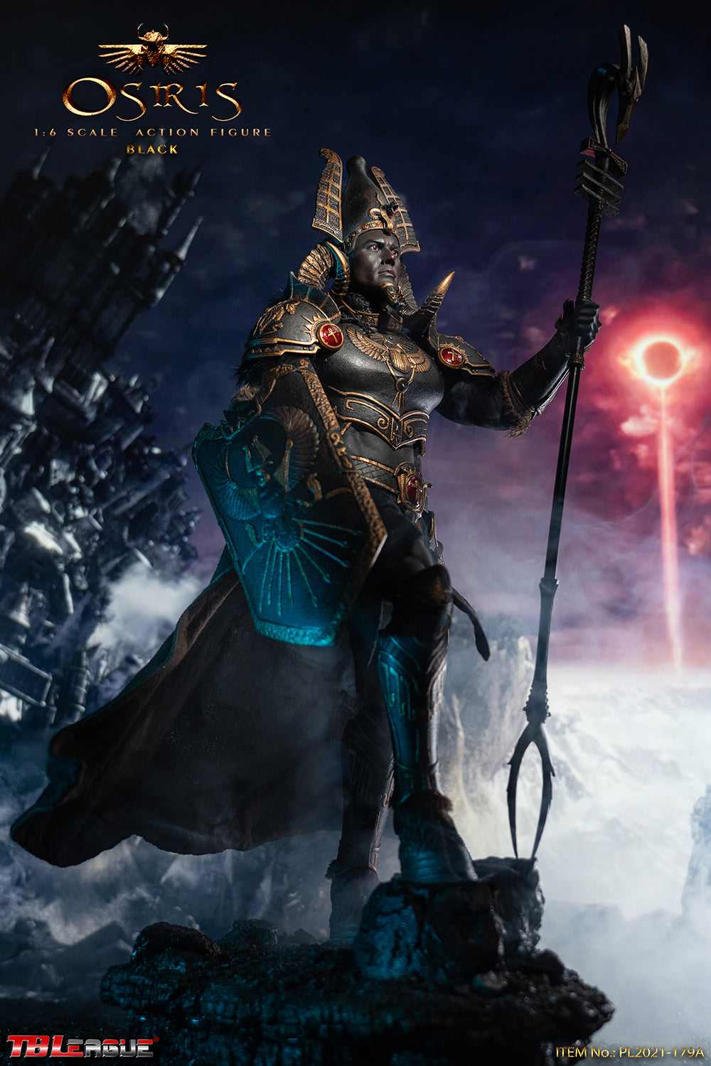 PRE-ORDER Osiris: Black 1/6