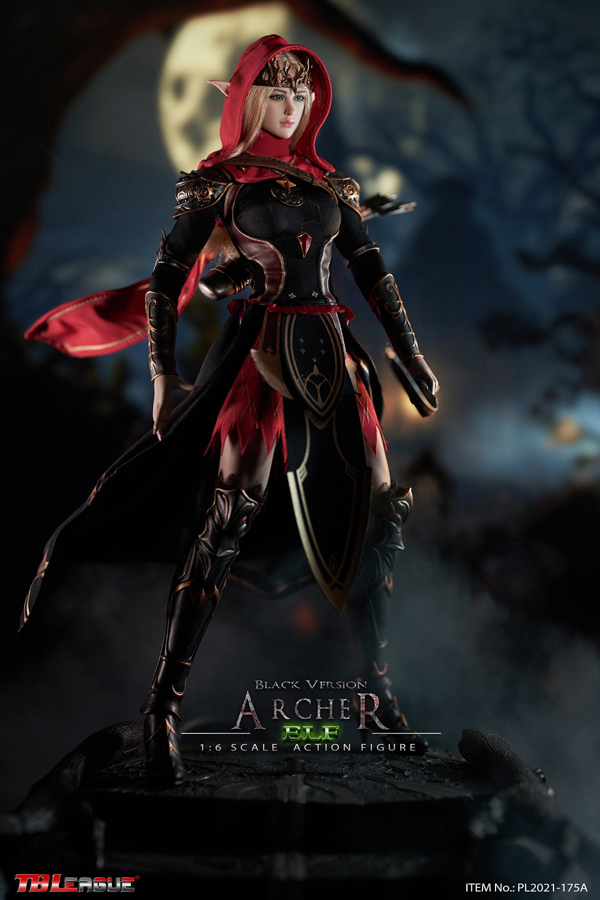 PRE-ORDER Elf Archer: Black 1/6