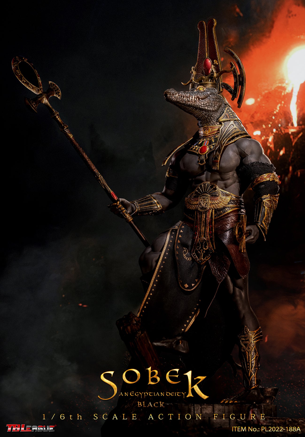 PRE-ORDER Sobek: Black Ver. 1/6