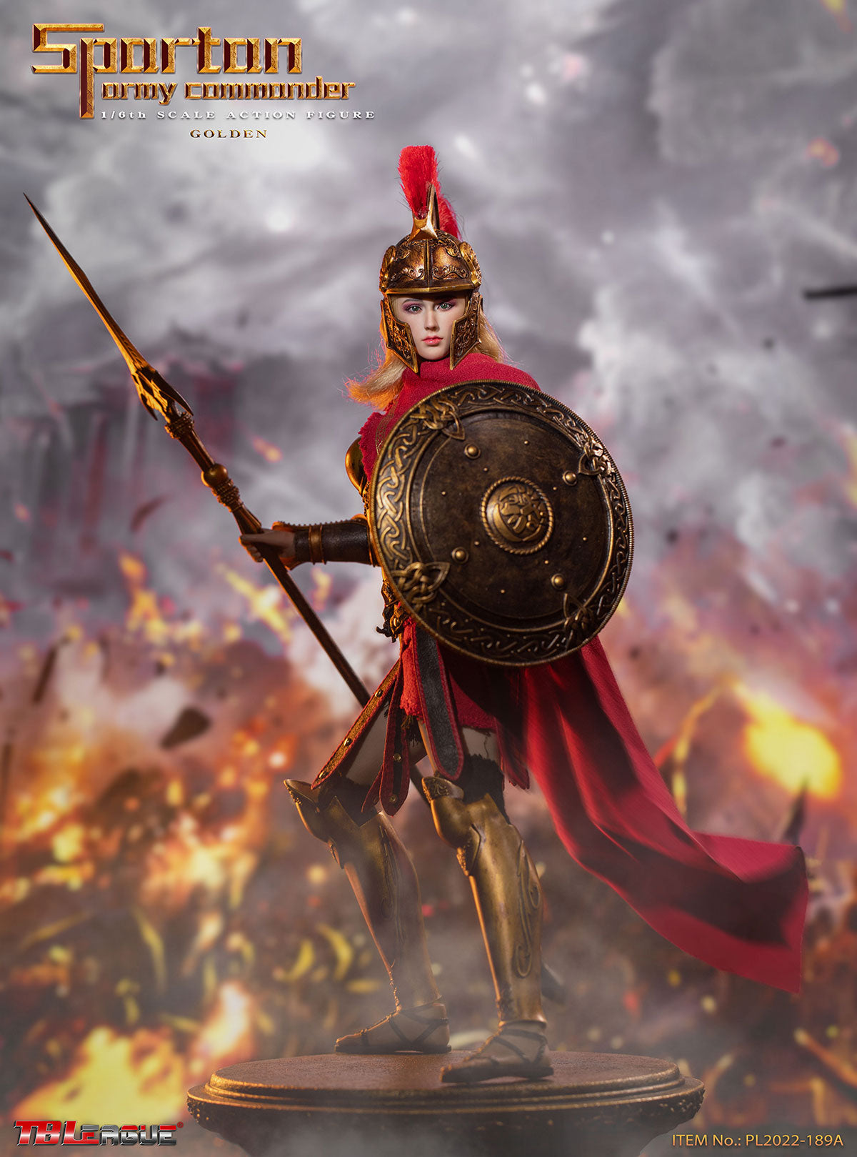PRE-ORDER Spartan Army Commander: Golden 1/6