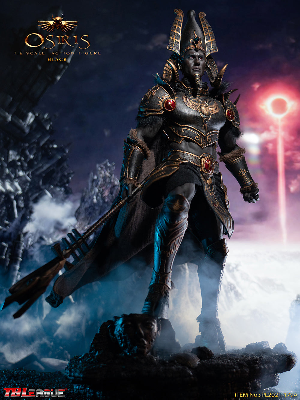 PRE-ORDER Osiris: Black 1/6