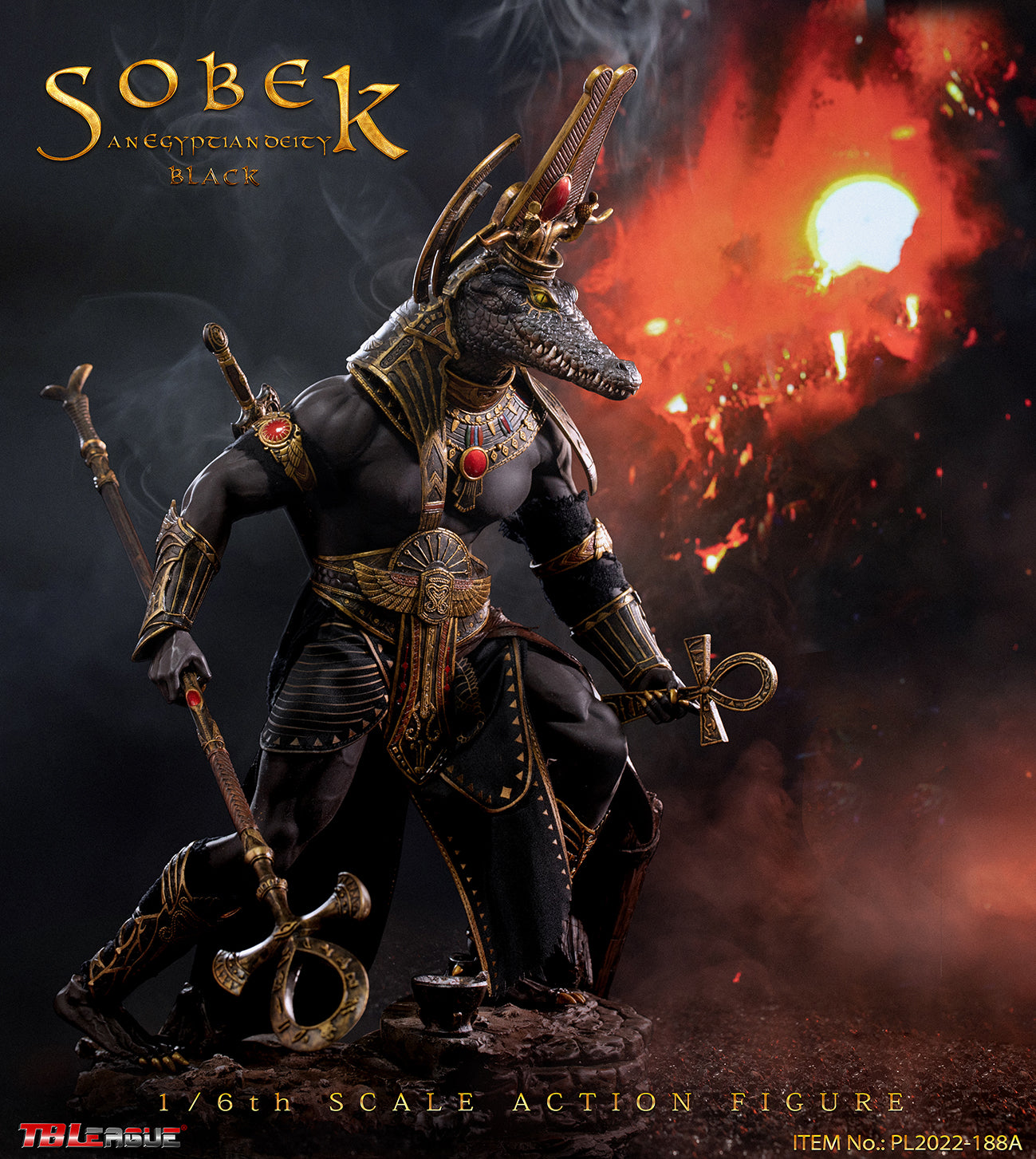 PRE-ORDER Sobek: Black Ver. 1/6