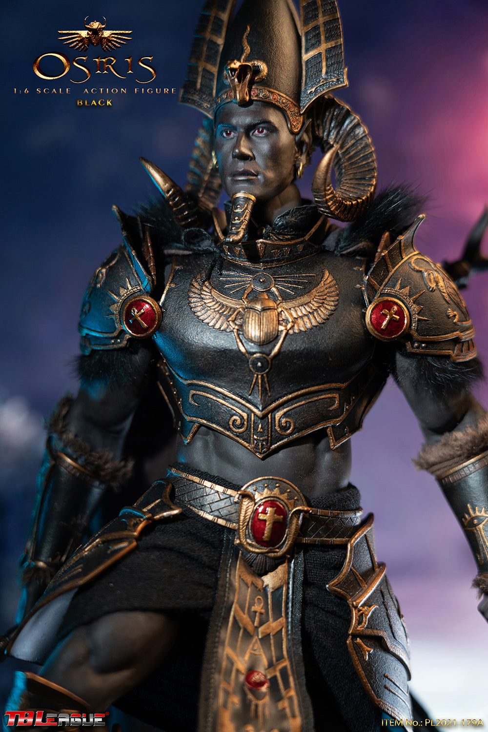 PRE-ORDER Osiris: Black 1/6