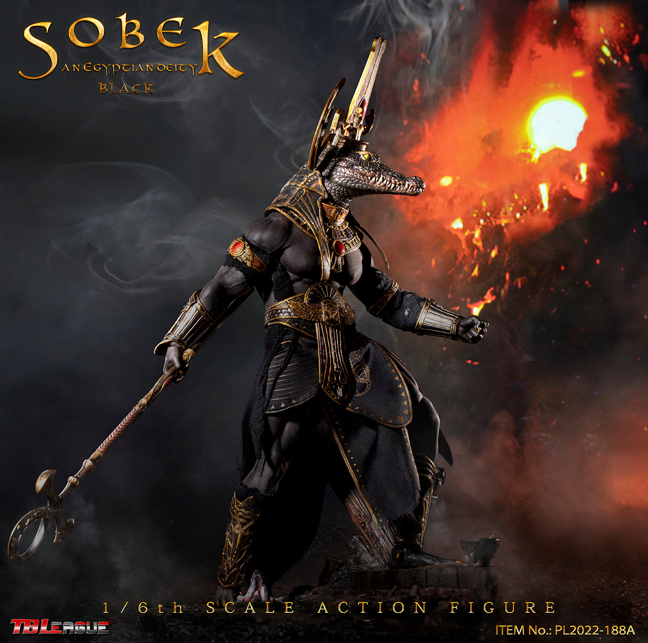 PRE-ORDER Sobek: Black Ver. 1/6