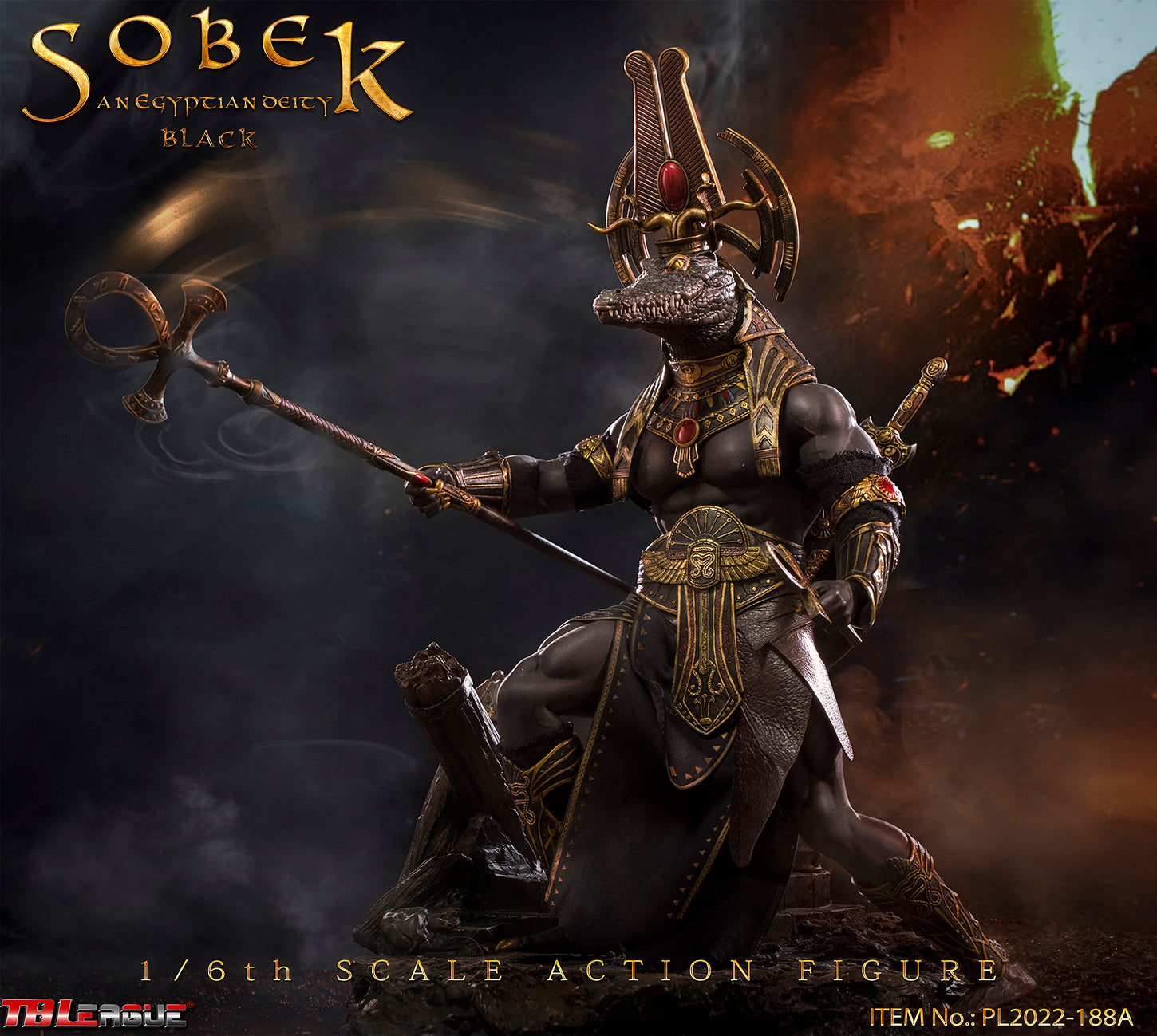 PRE-ORDER Sobek: Black Ver. 1/6