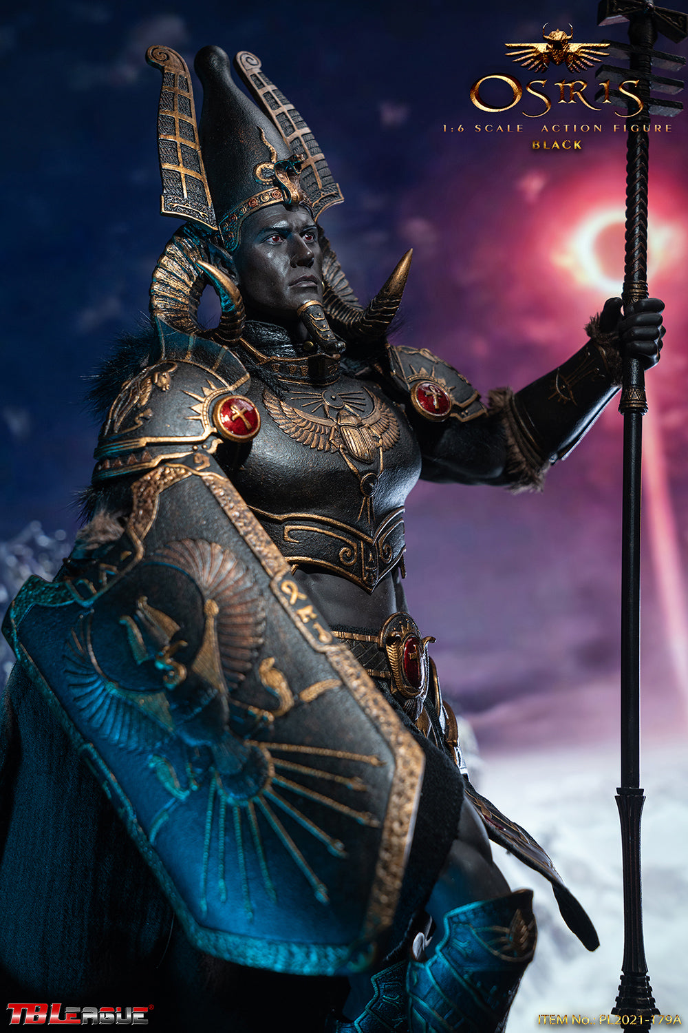 PRE-ORDER Osiris: Black 1/6