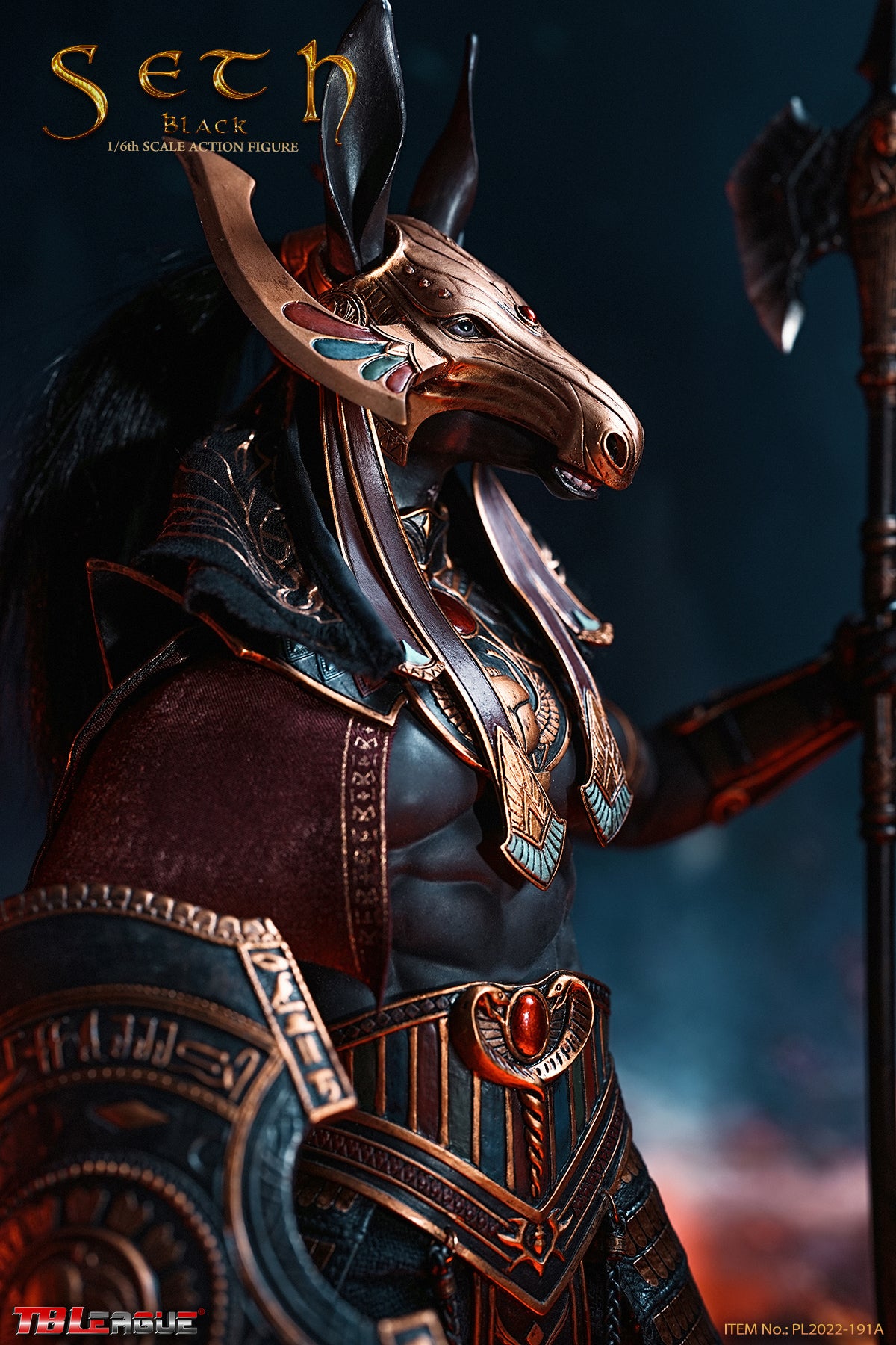 PRE-ORDER Seth: Black 1/6