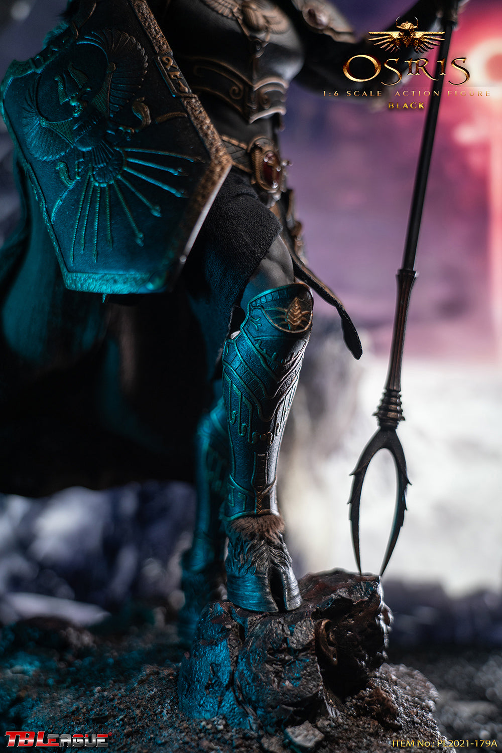 PRE-ORDER Osiris: Black 1/6