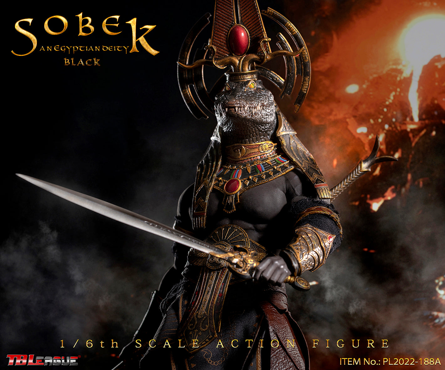 PRE-ORDER Sobek: Black Ver. 1/6