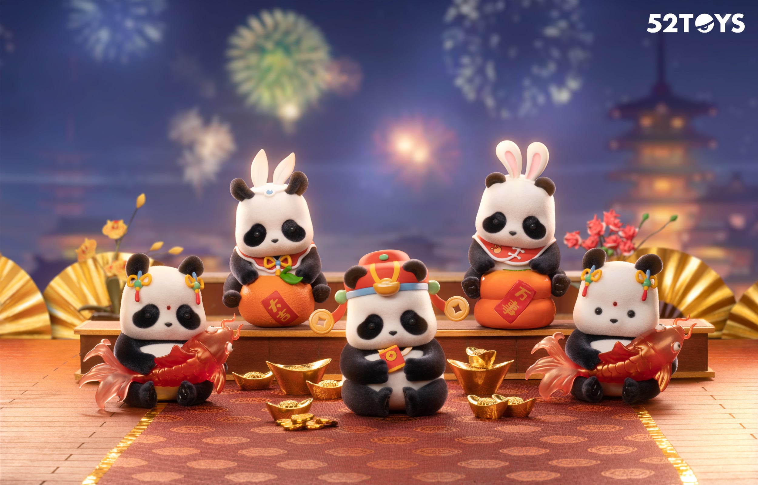 PRE-ORDER Panda Roll - Happy New Year [Box of 4]
