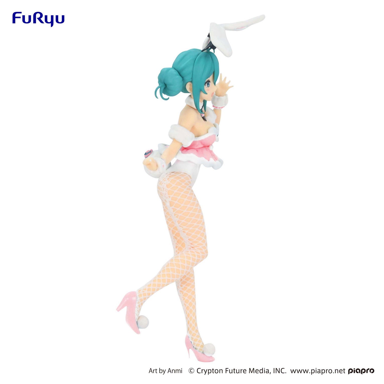 PRE-ORDER Vocaloid BiCute Bunnies Figure - Hatsune Miku: White Rabbit Baby Pink Ver.