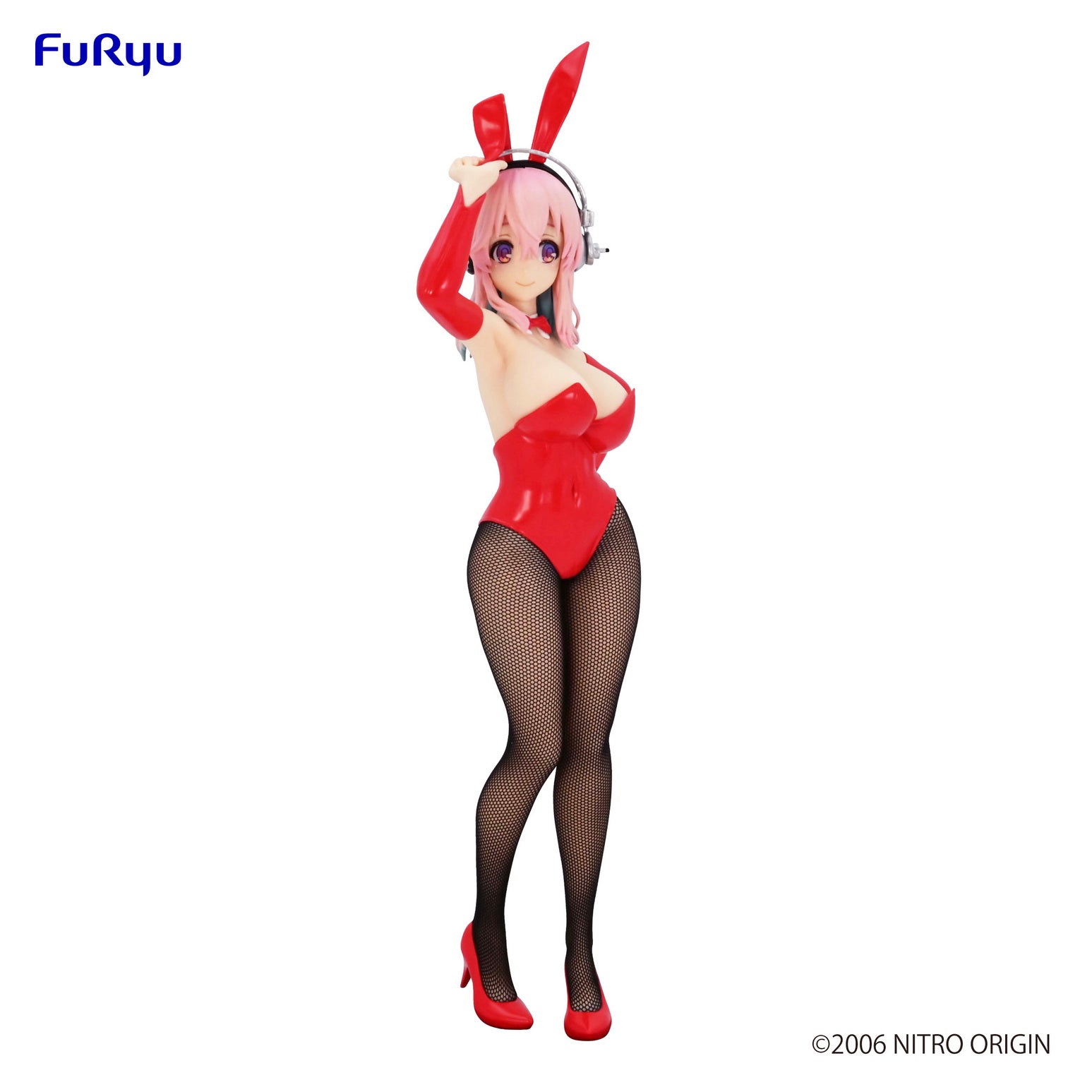 PRE-ORDER Super Sonico BiCute Bunnies Figure - Sonico: Red Rabbit Ver.