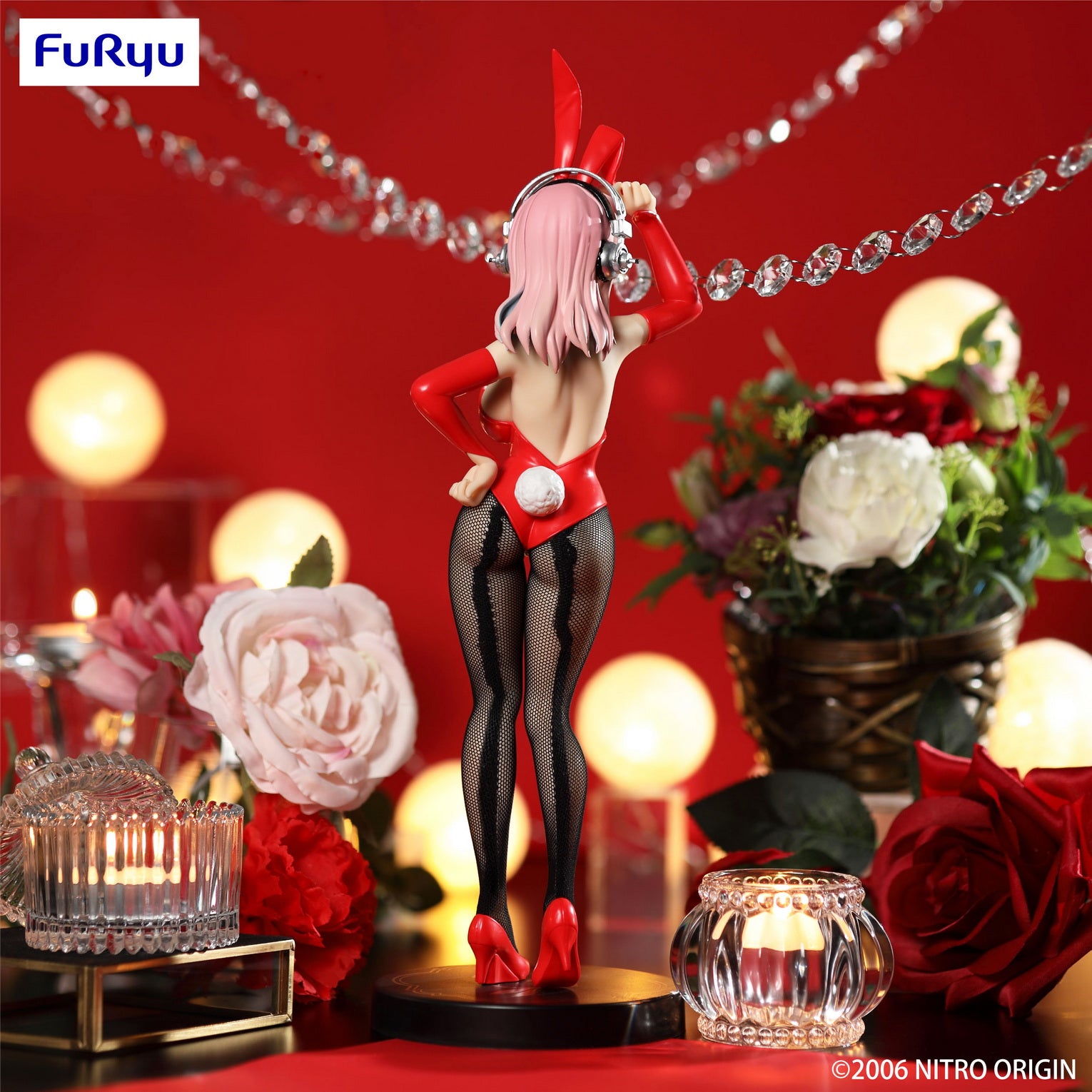 PRE-ORDER Super Sonico BiCute Bunnies Figure - Sonico: Red Rabbit Ver.