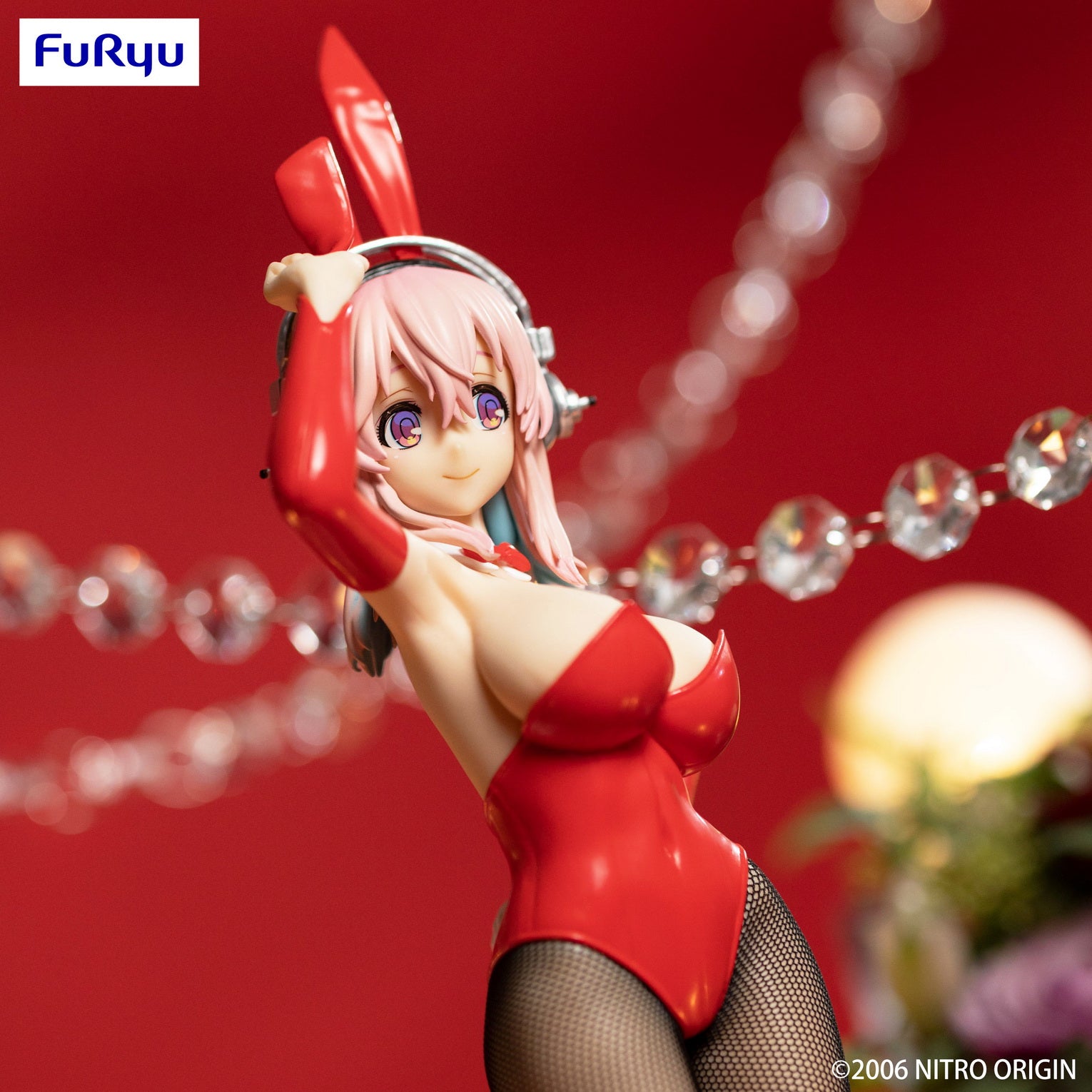 PRE-ORDER Super Sonico BiCute Bunnies Figure - Sonico: Red Rabbit Ver.