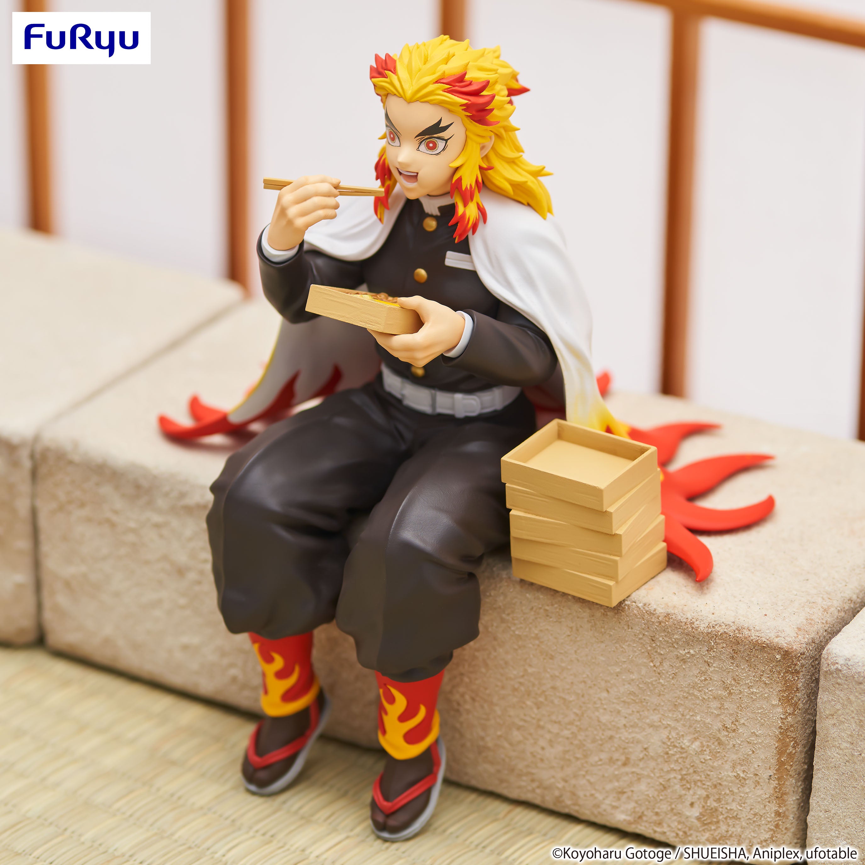 PRE-ORDER Demon Slayer: Kimetsu no Yaiba Noodle Stopper Figure - Rengoku Kyojuro