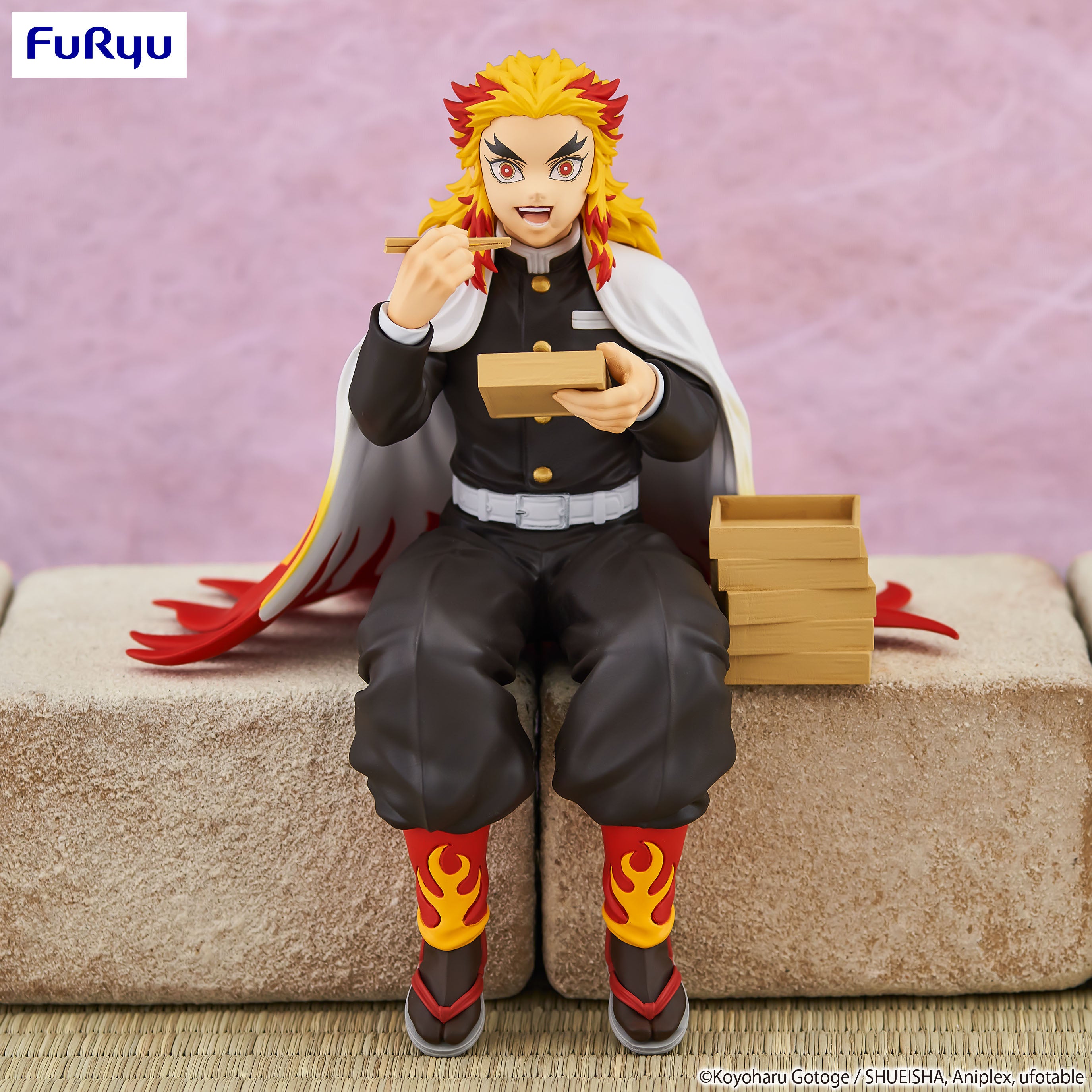 PRE-ORDER Demon Slayer: Kimetsu no Yaiba Noodle Stopper Figure - Rengoku Kyojuro