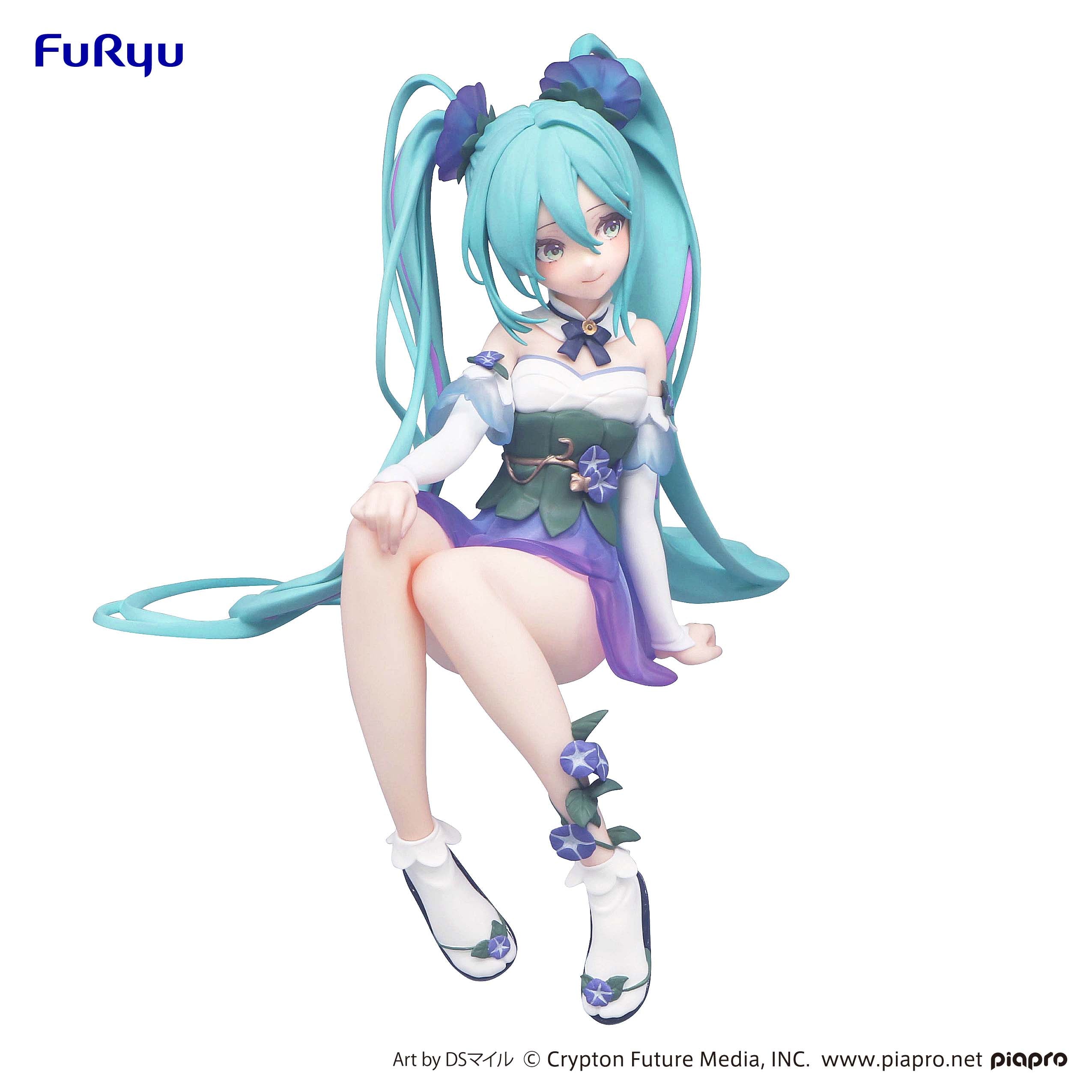 PRE-ORDER Vocaloid Noodle Stopper Figure - Hatsune Miku: Flower Fairy Morning Glory