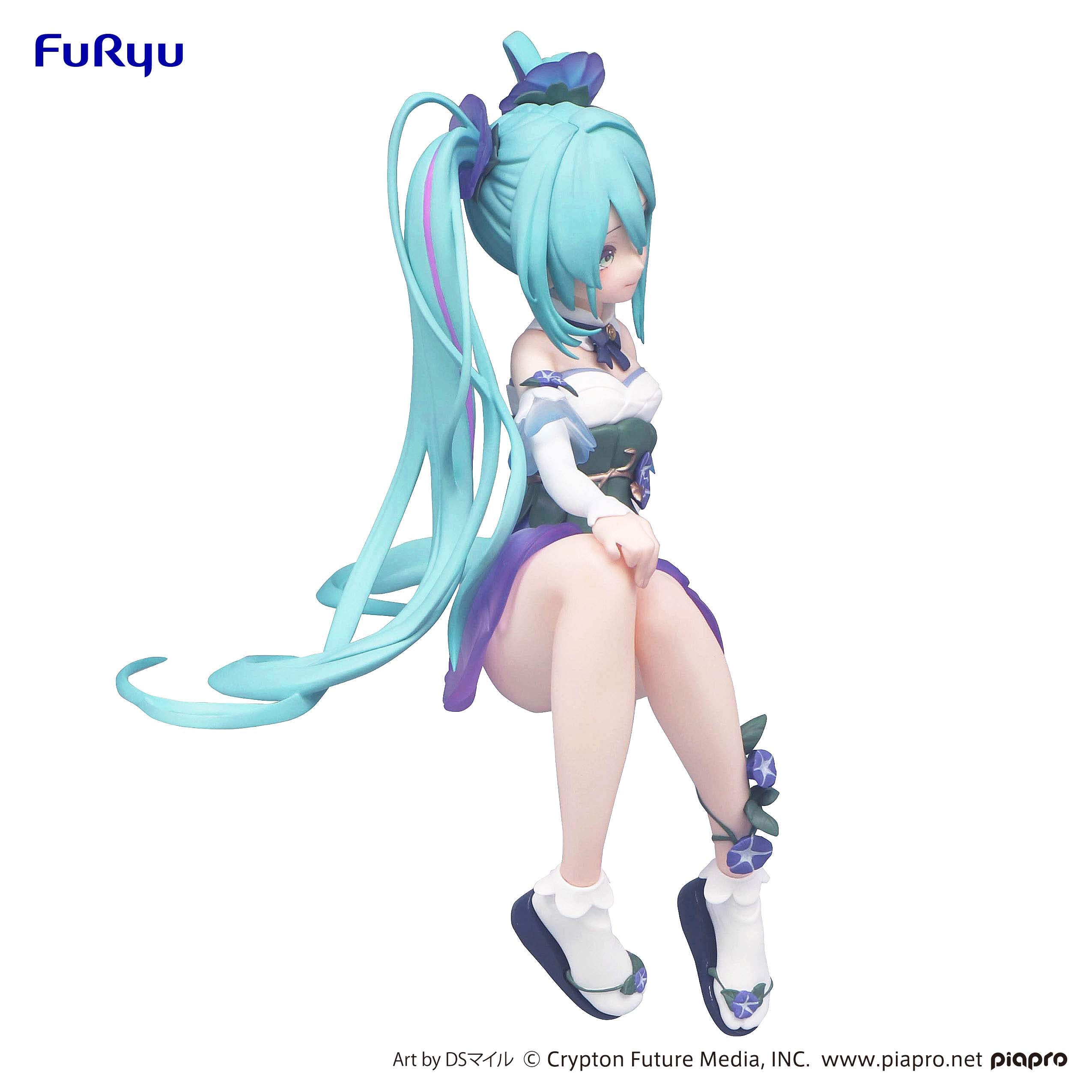 PRE-ORDER Vocaloid Noodle Stopper Figure - Hatsune Miku: Flower Fairy Morning Glory