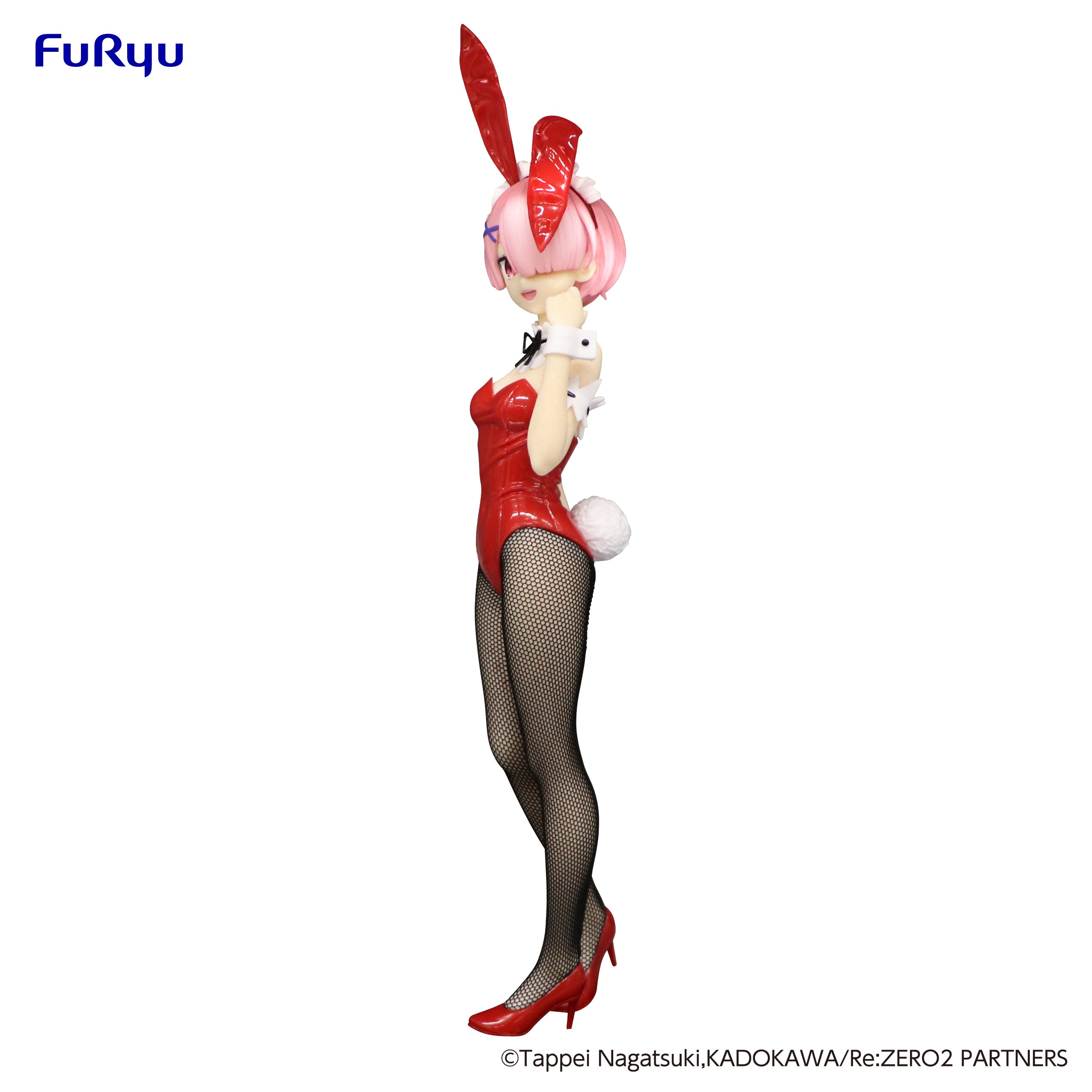IN-STOCK FuRyu Re:ZERO -Starting Life in Another World- BiCute Bunnies Figure - Ram: Red Color Ver.