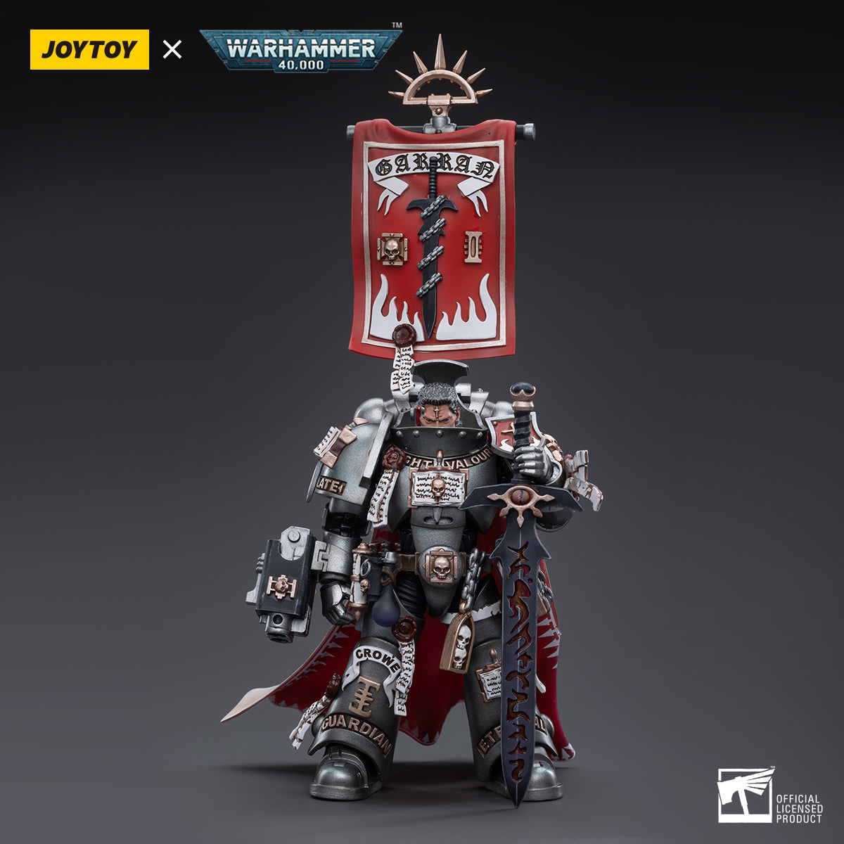 PRE-ORDER Warhammer 40K - Grey Knights - Castellan Crowe 1/18 [2023-Q2 Release]