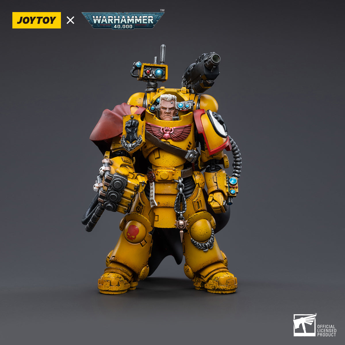 PRE-ORDER Warhammer 40k - Imperial Fists - Third Captain Tor Garadon 1/18