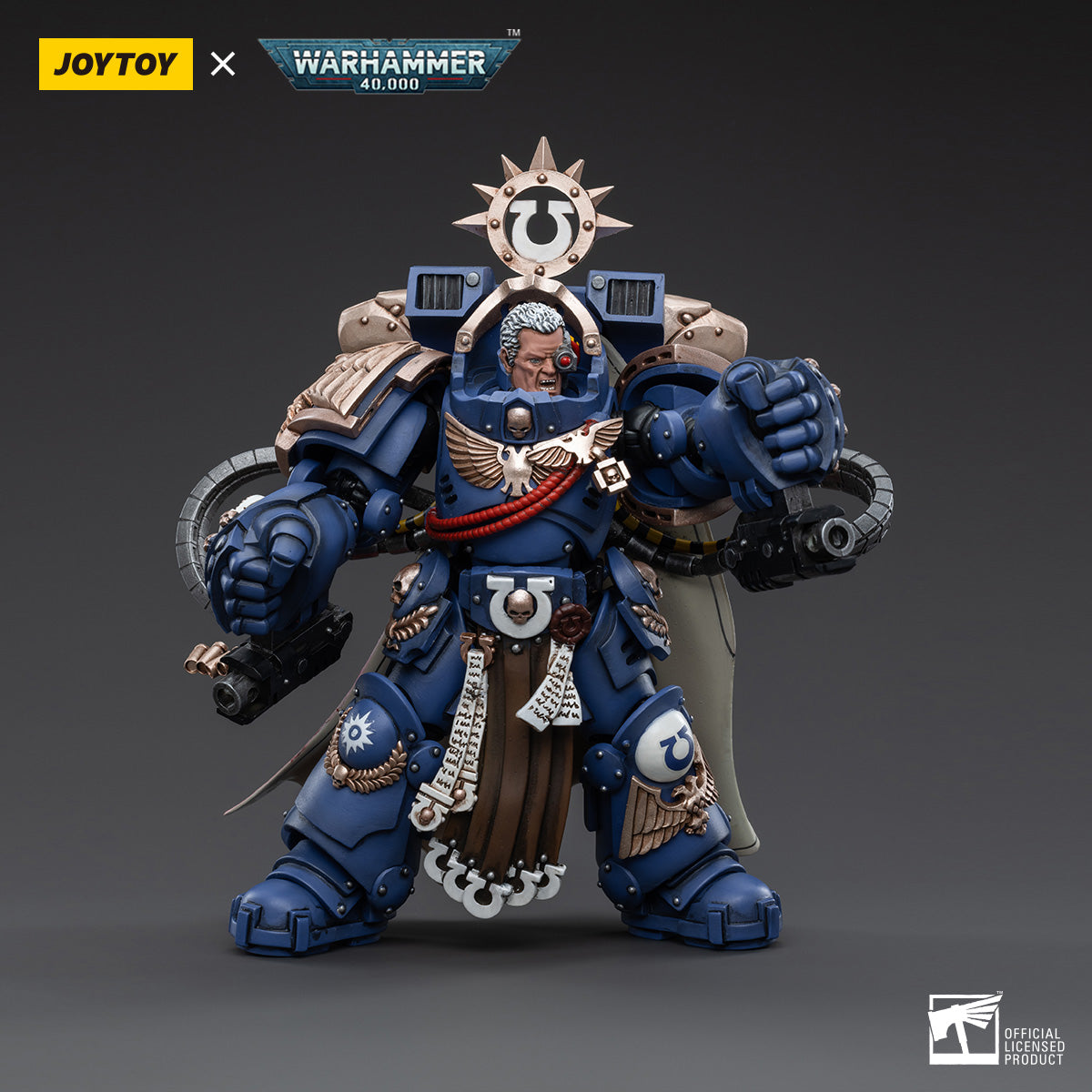 PRE-ORDER Warhammer 40K - Ultramarines - Chapter Master Marneus Calgar 1/18
