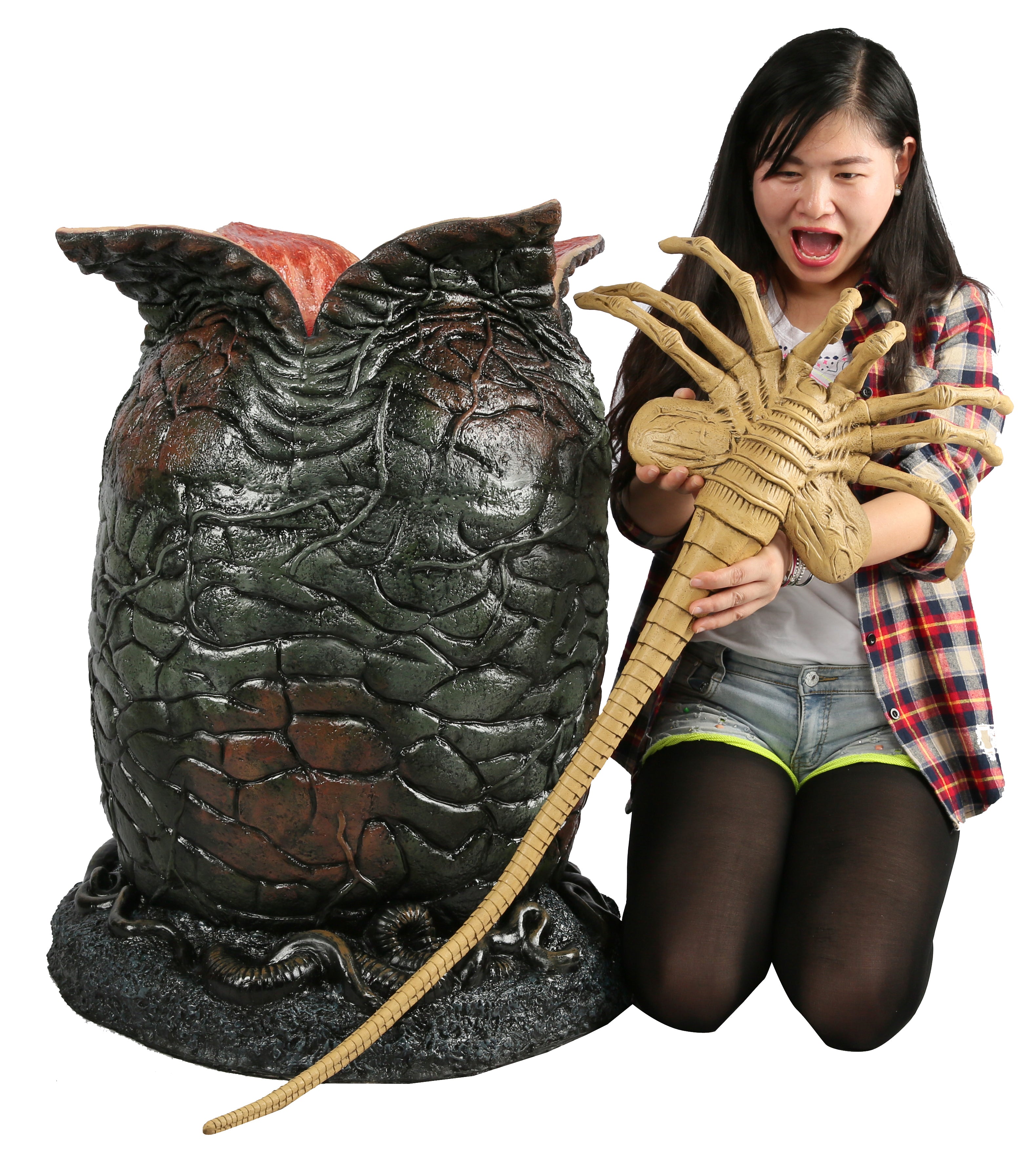 PRE-ORDER Foam Prop Replica - Alien - Life-Size Egg and Facehugger
