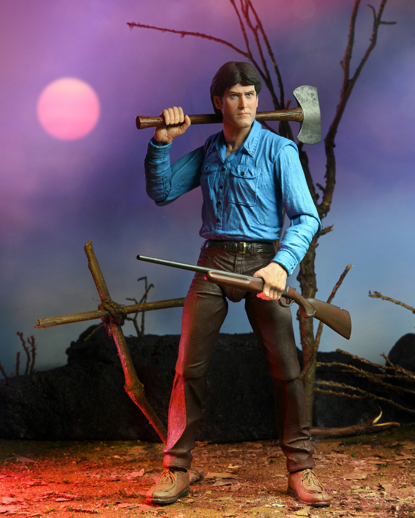 PRE-ORDER 7-inch Action Figure - Evil Dead - 40th Anniversary Ultimate Ash