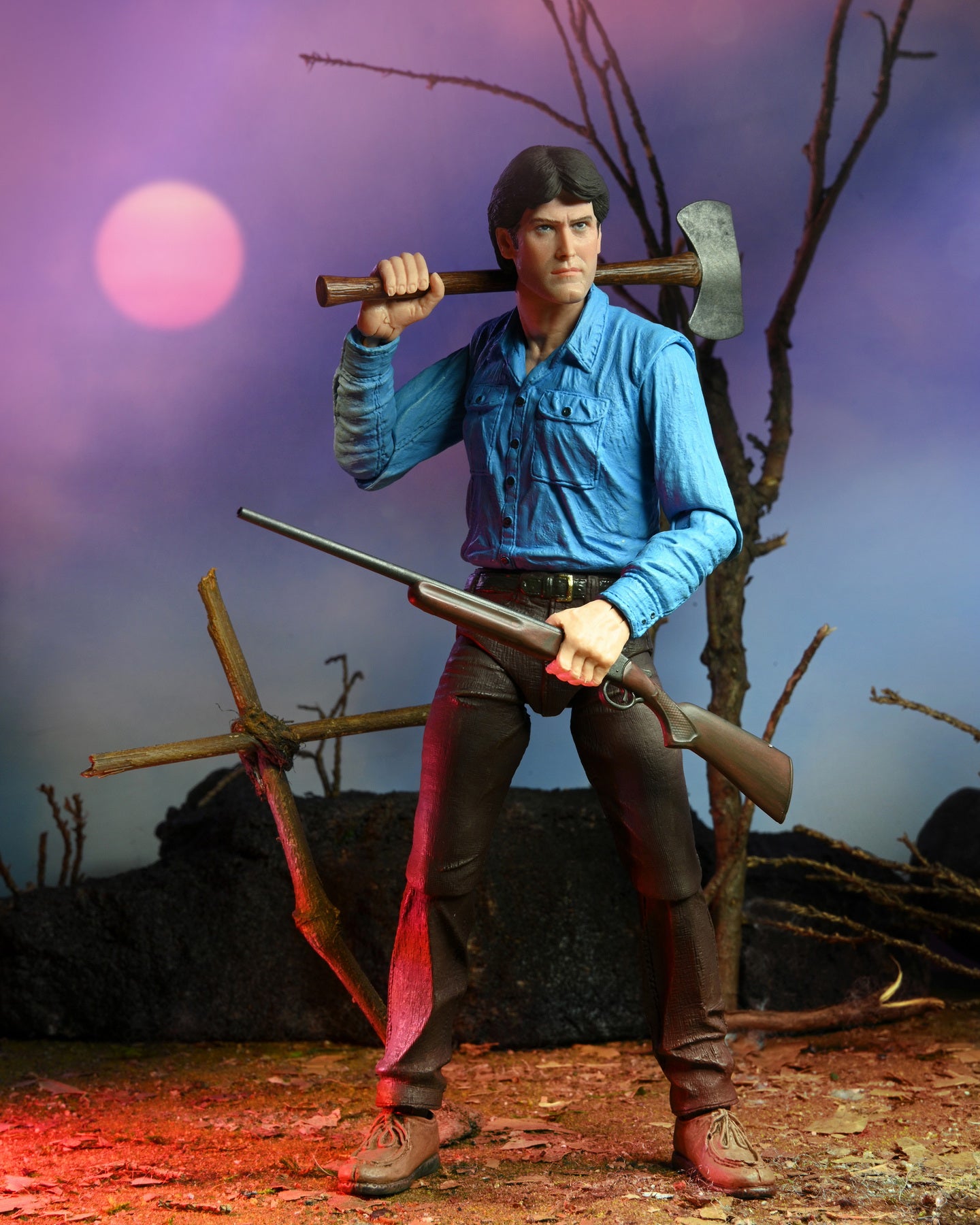 PRE-ORDER 7-inch Action Figure - Evil Dead - 40th Anniversary Ultimate Ash